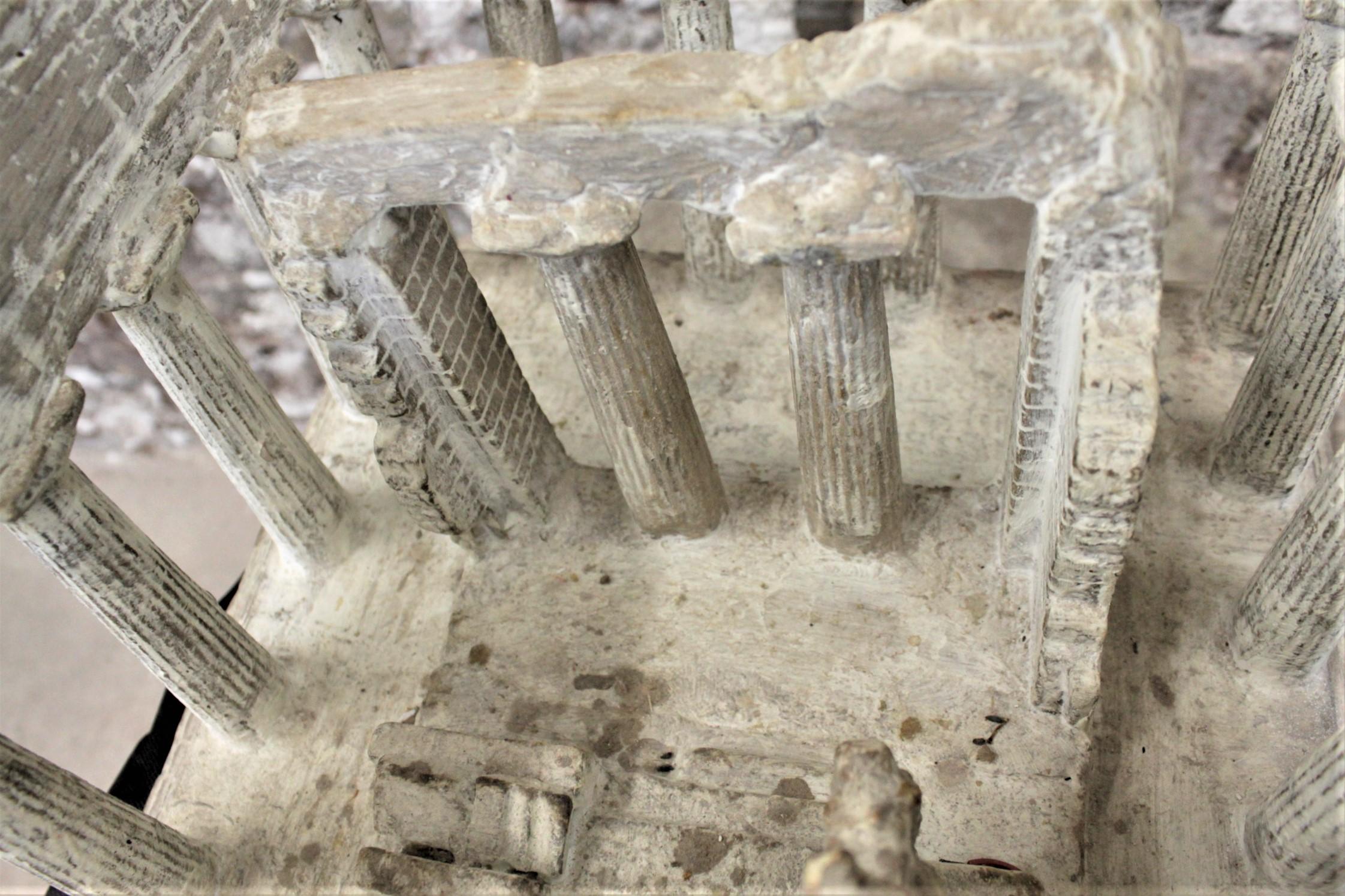 Vintage Large Ancient Greek Temple Ruins Architectural Model or Sculpture 6