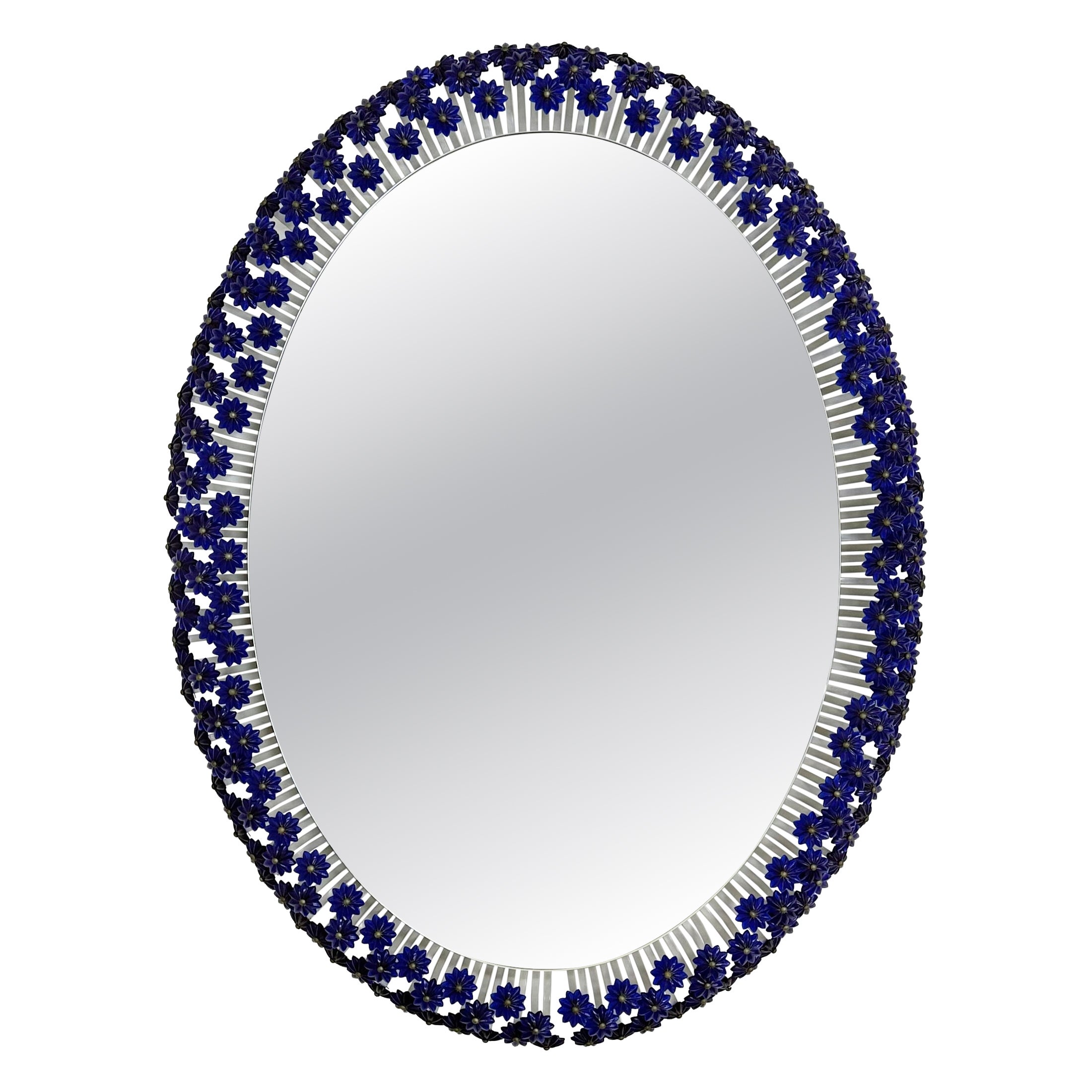 Vintage grand miroir à contre-jour par Emil Stejnar pour Rupert Nikoll 1950s