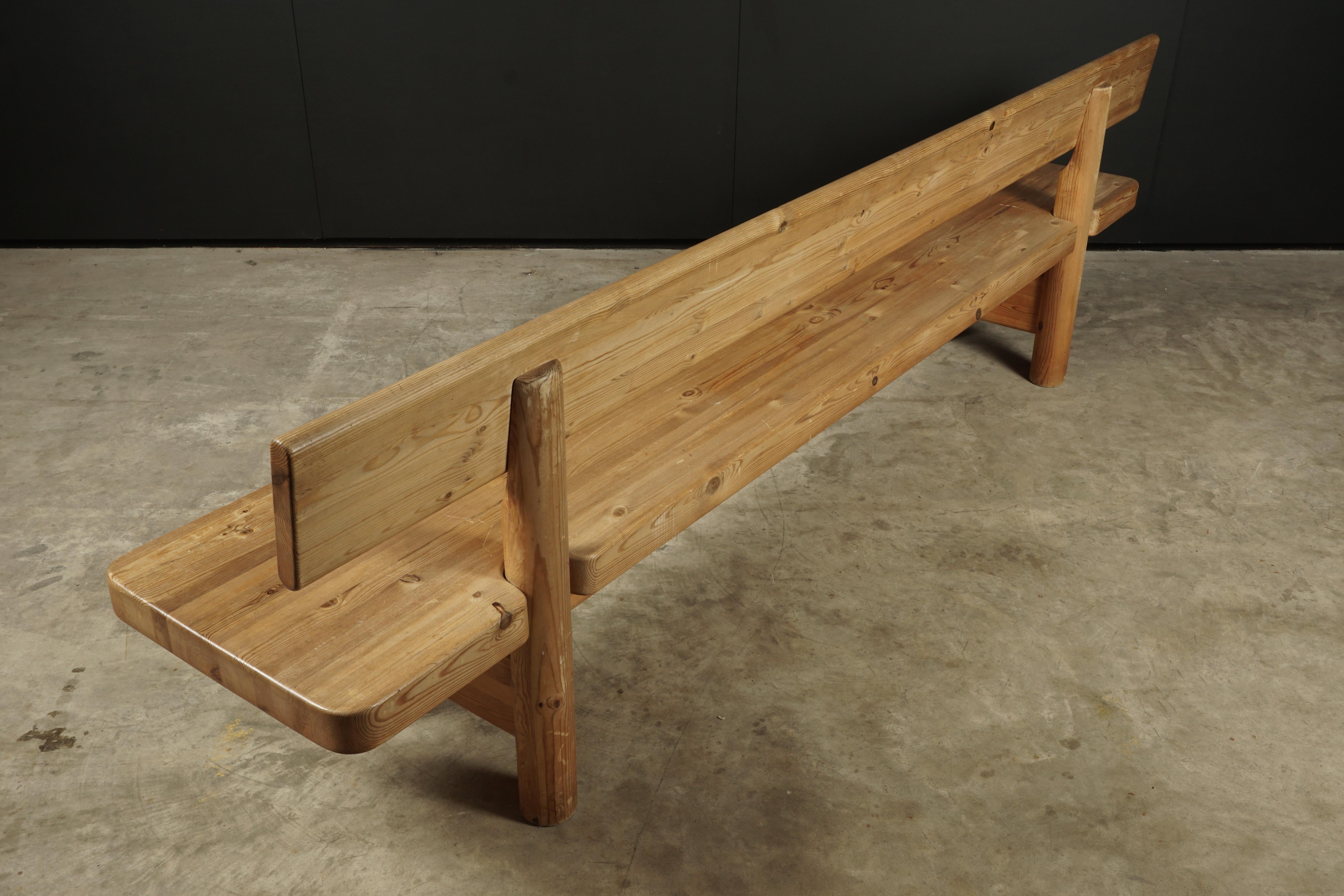 Late 20th Century Vintage Large Bench Designed By Rainer Daumiller, Denmark, 1970s