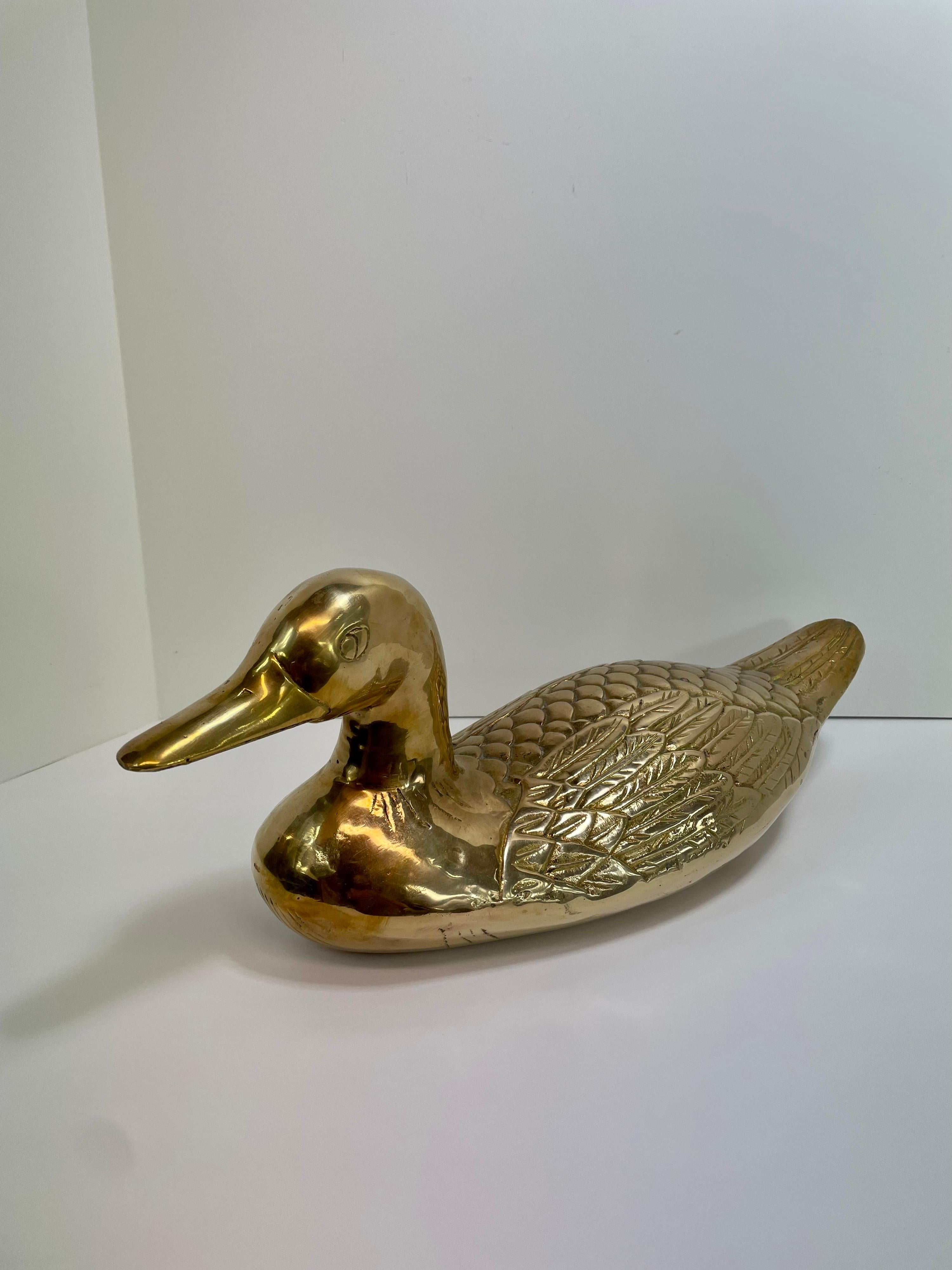 brass ducks vintage