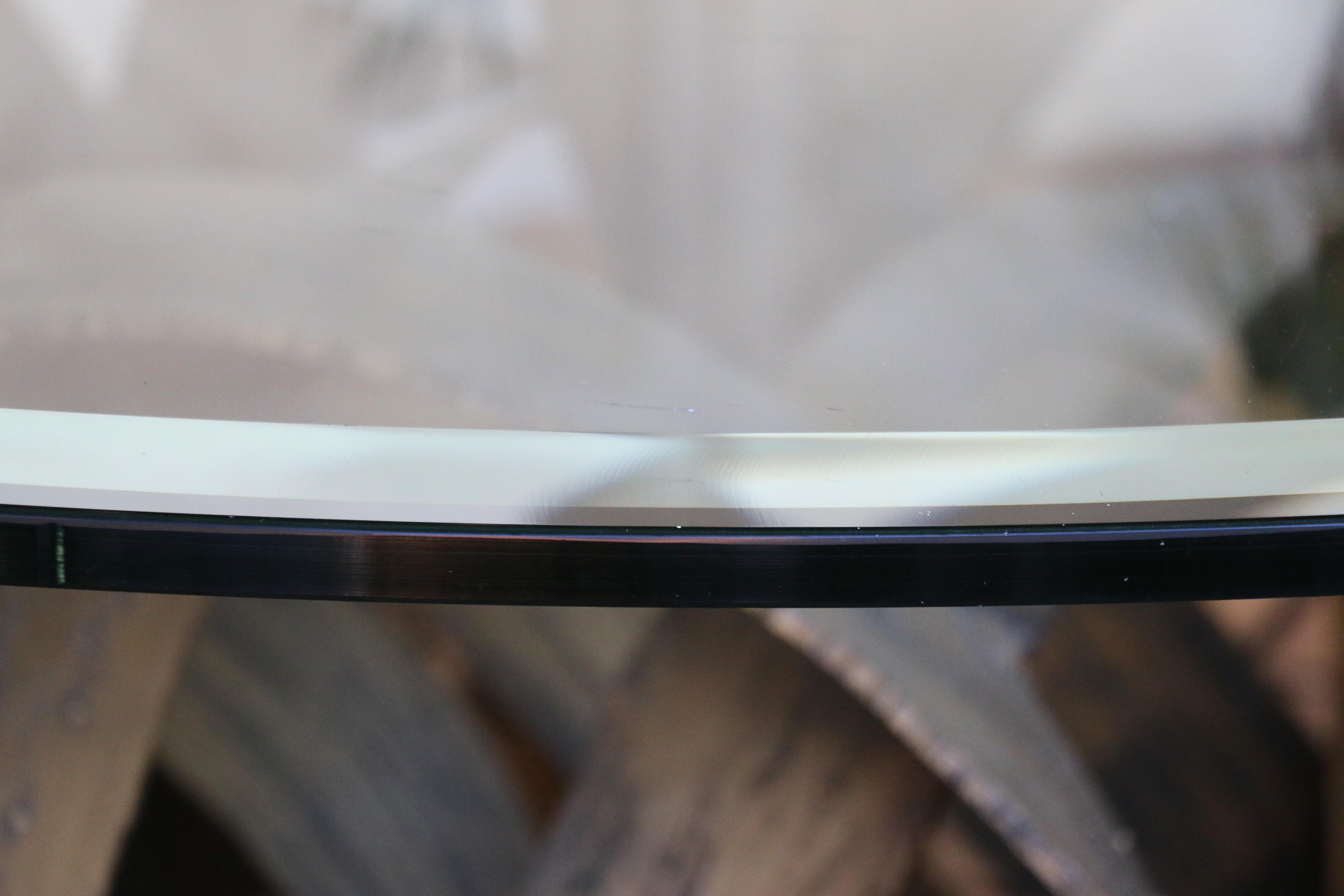 Vintage Large Brutalist Sculptural Round Dining/Center Table, Circa 1970s For Sale 3