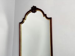 Vintage Large Carved Wood Framed Mirror