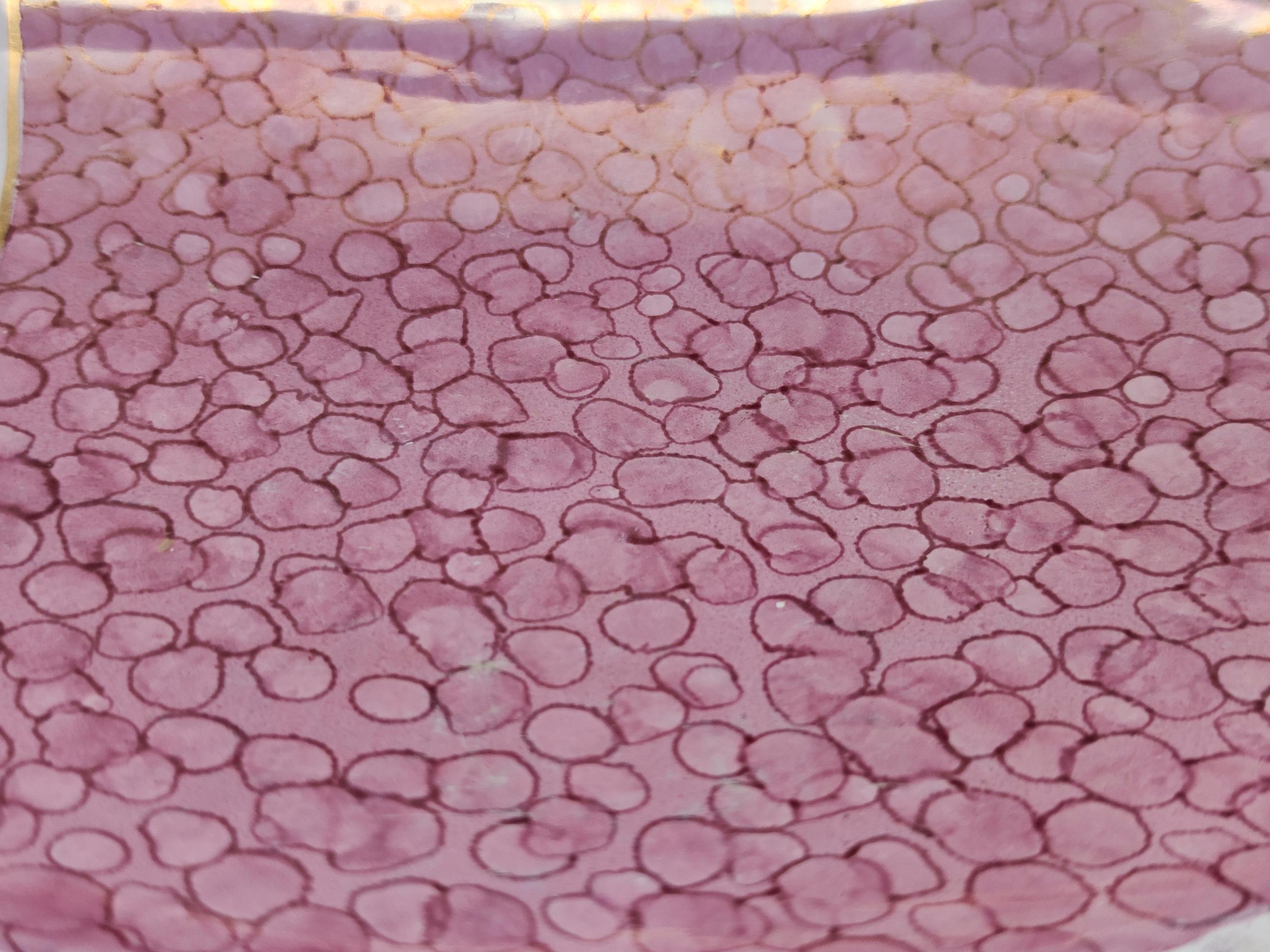 Große rosa Fisch-Ablageschale/Dekoteller aus Keramik von Rometti, Italien (Gold) im Angebot