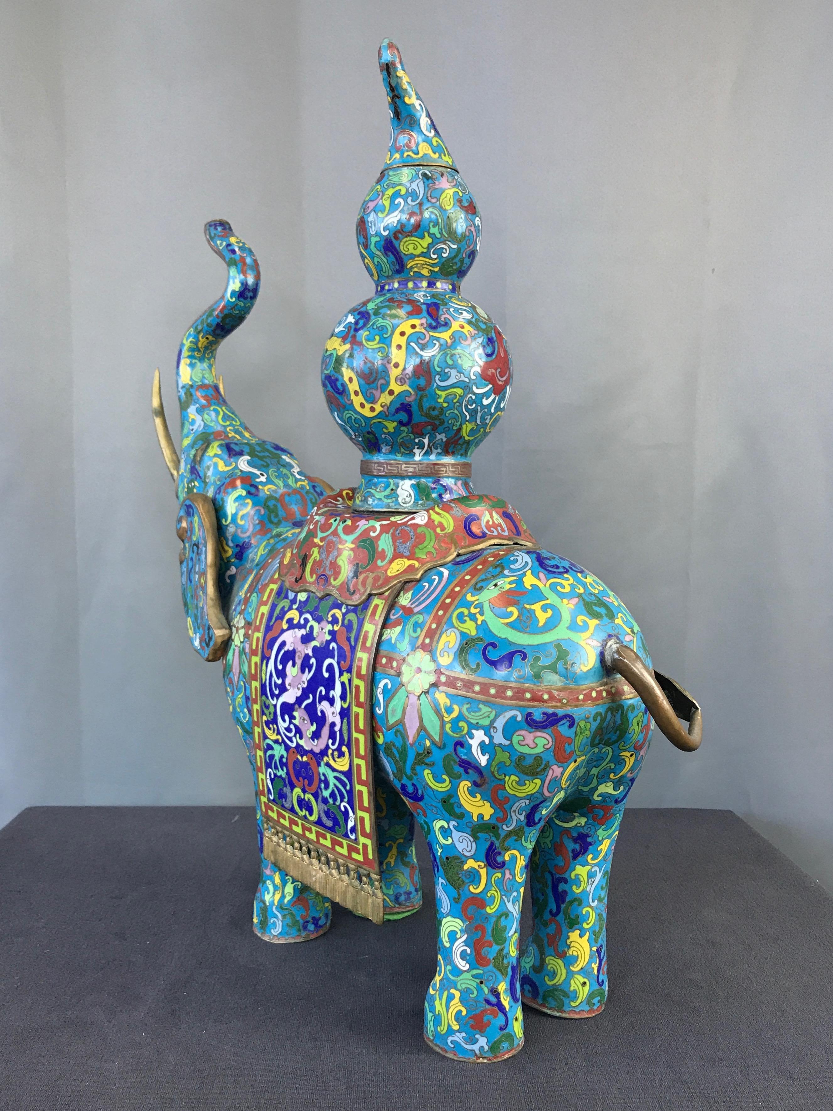 cloisonne elephant