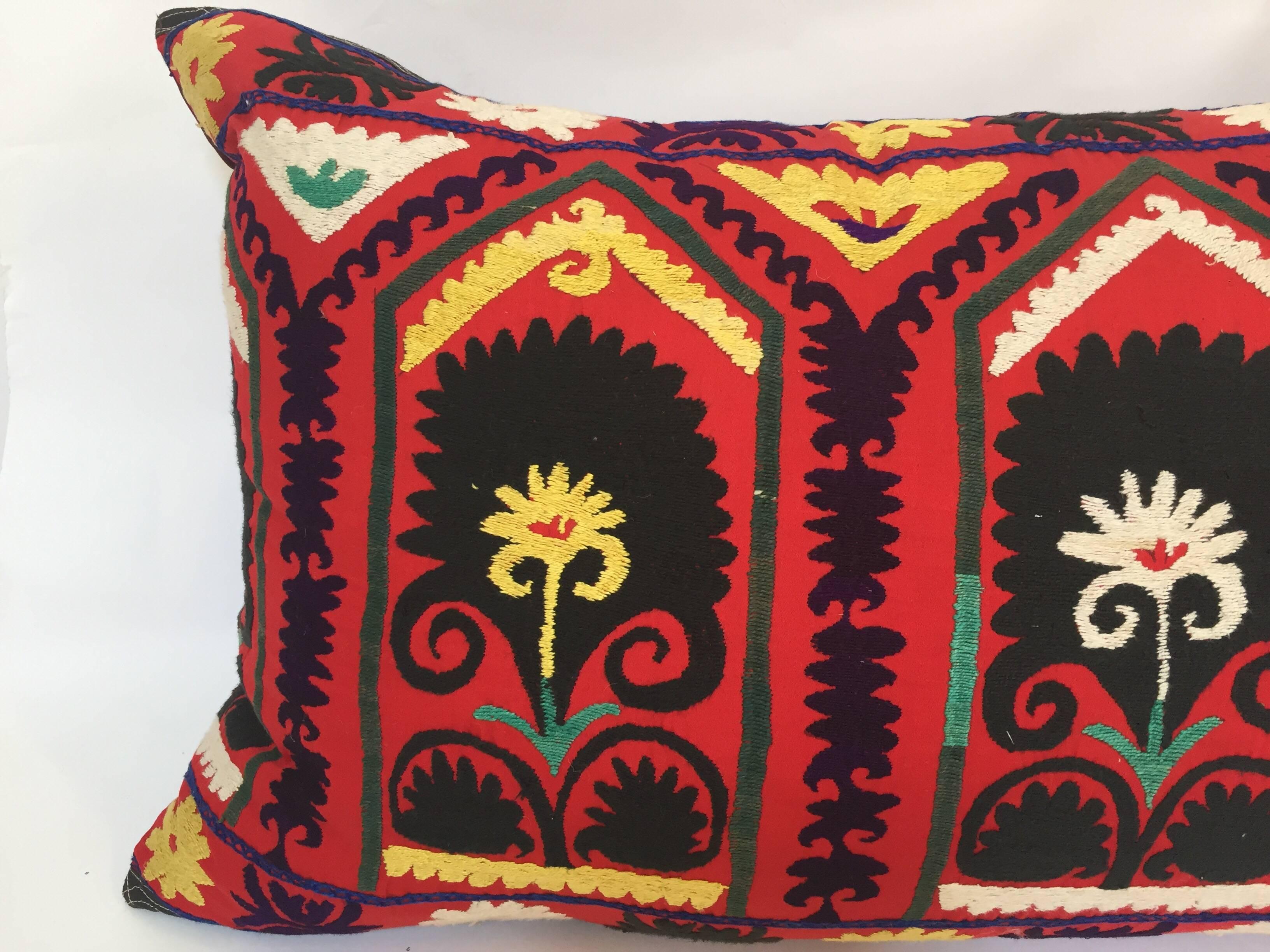 suzani throw pillows