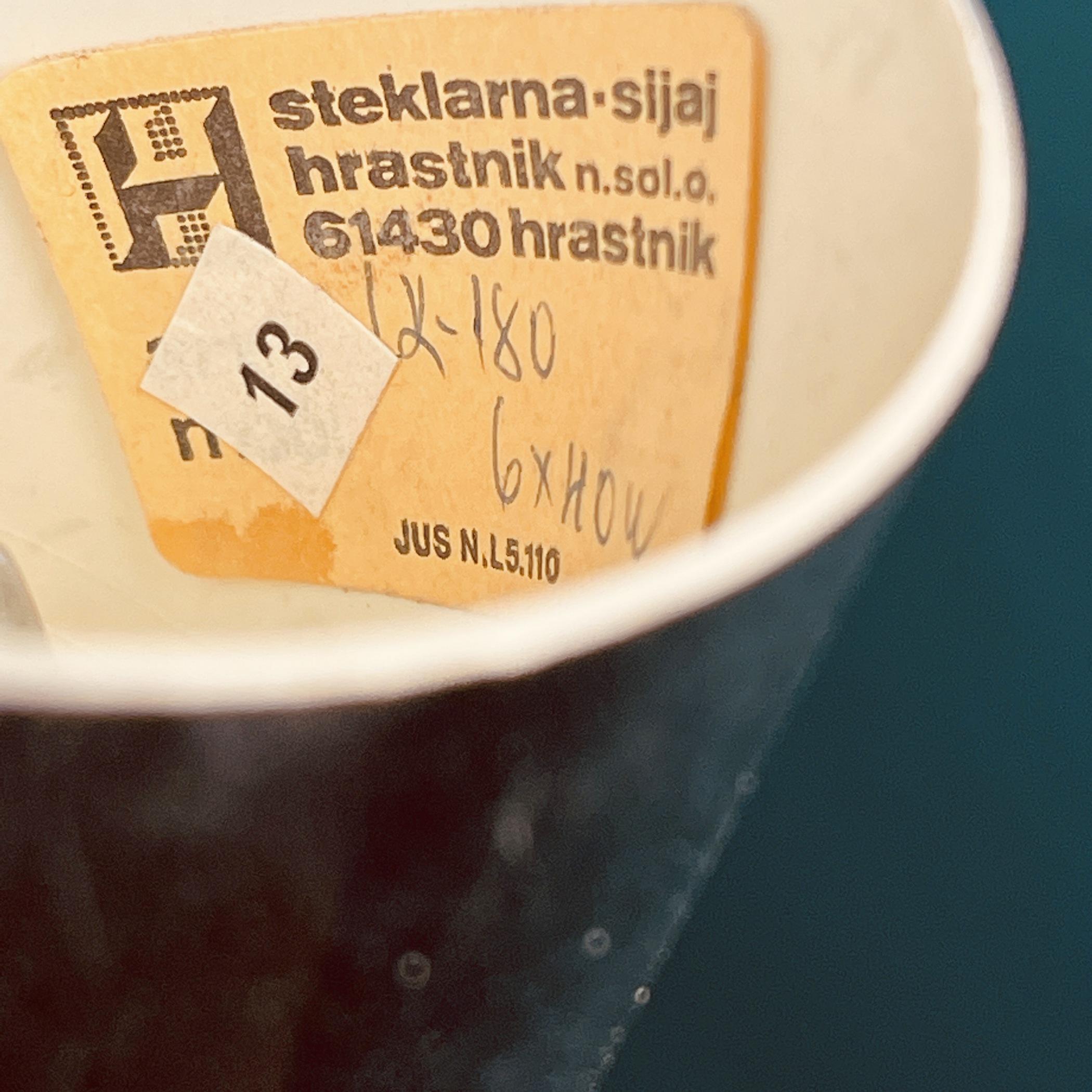 Großer Vintage-Kronleuchter aus Kristall Sijaj Hrastnik, Jugoslawien 1970er Jahre im Angebot 3