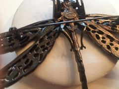 Vintage Large Designer Dragonfly Brooch Pin by Kenneth Lane Estate Fine Jewelry