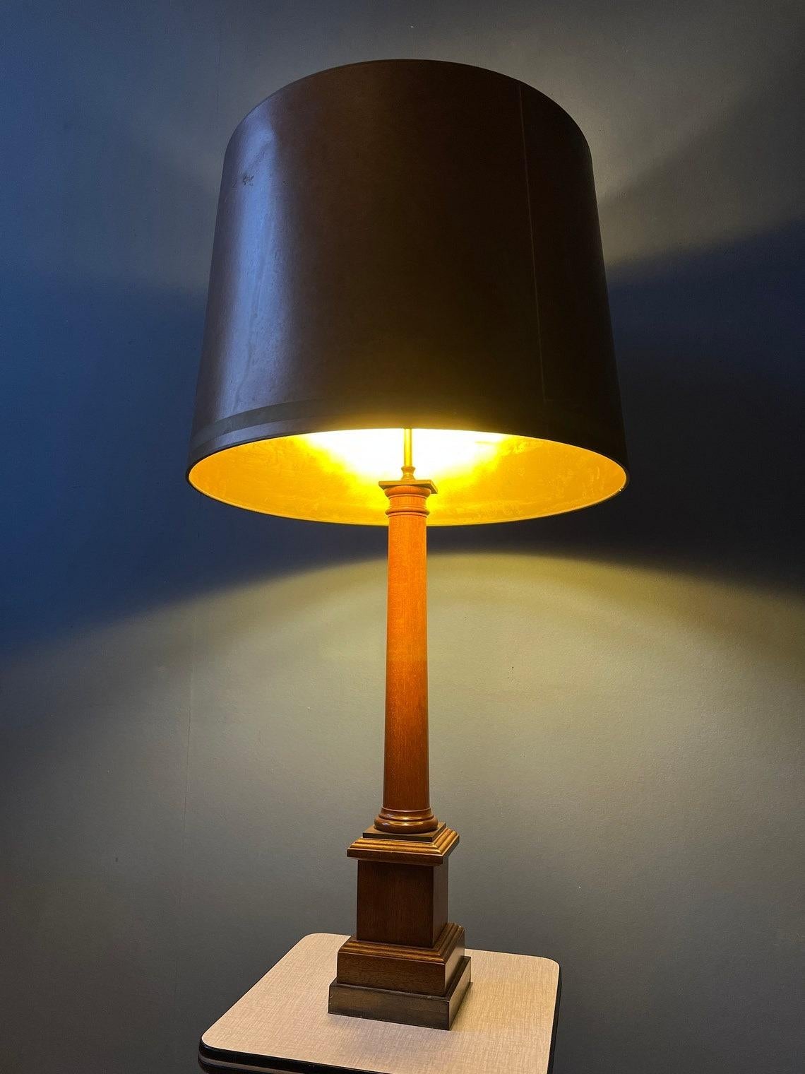 Vintage Large Eclectic Table Lamp, 1970s In Good Condition For Sale In ROTTERDAM, ZH