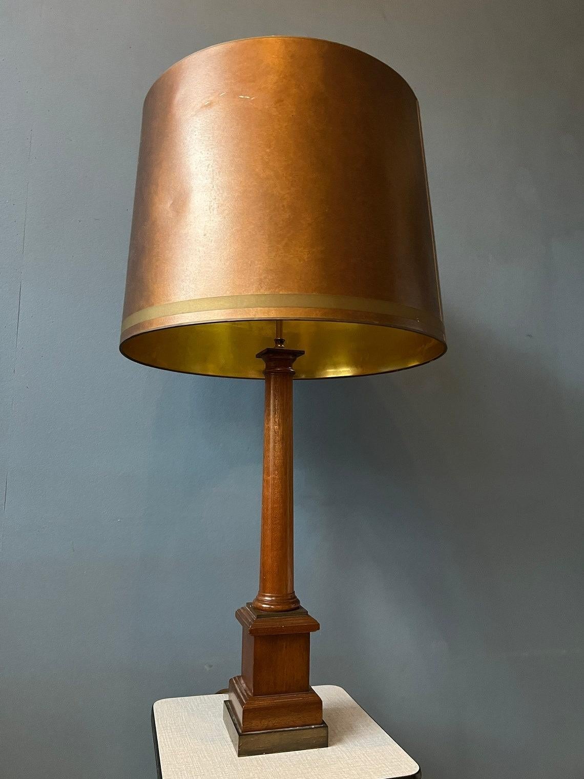Vintage Large Eclectic Table Lamp, 1970s For Sale 1