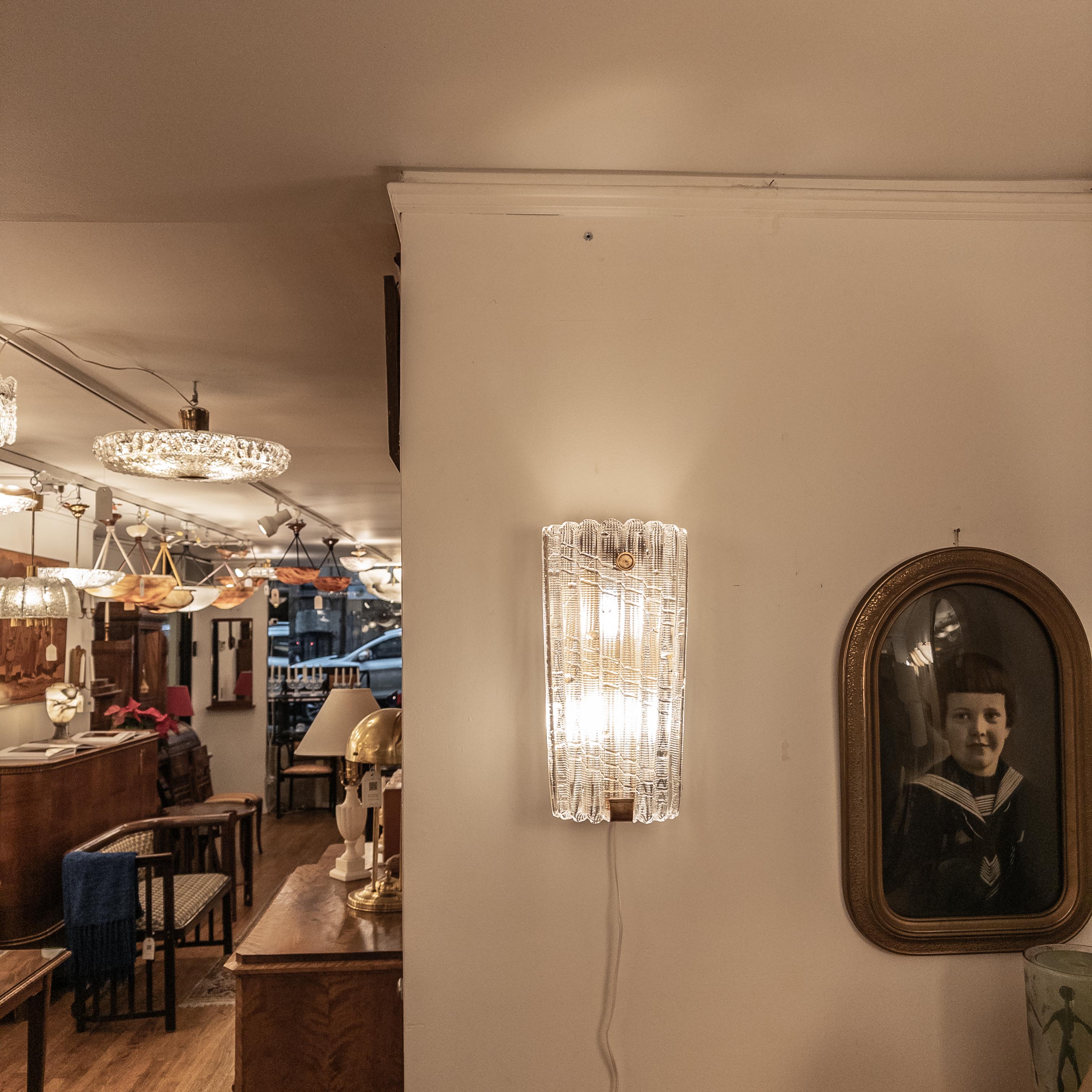 Sconcezza in cristallo vintage, Svezia in vendita 5