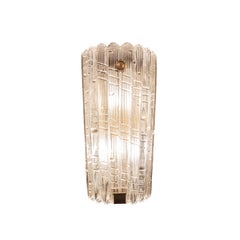 Vintage-Kristall-Wandleuchter, Schweden