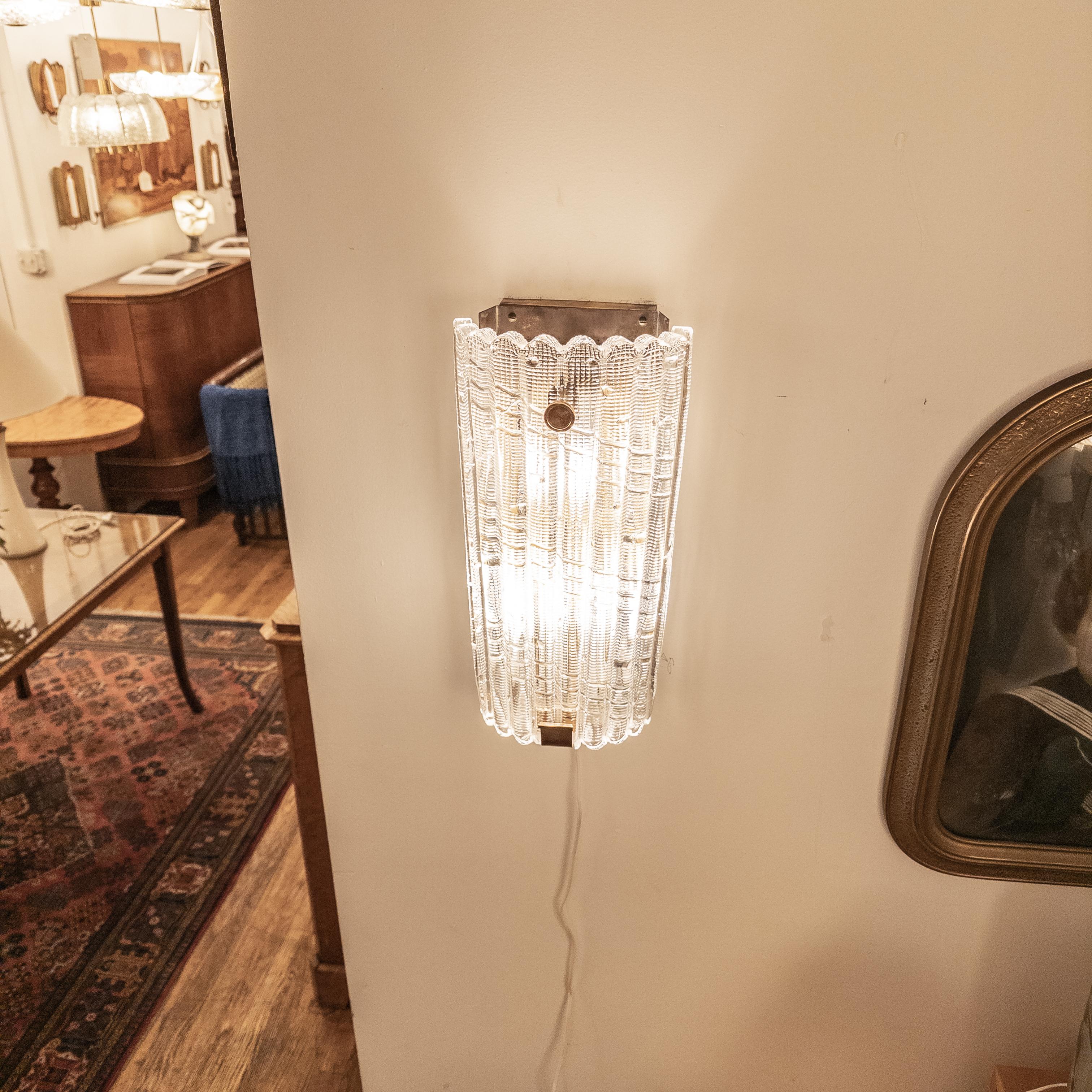 Sconcezza in cristallo vintage, Svezia in vendita 1