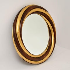 Vintage Large Giltwood Mirror by Harrison & Gil