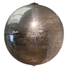 Vintage Large Glass Disco Ball