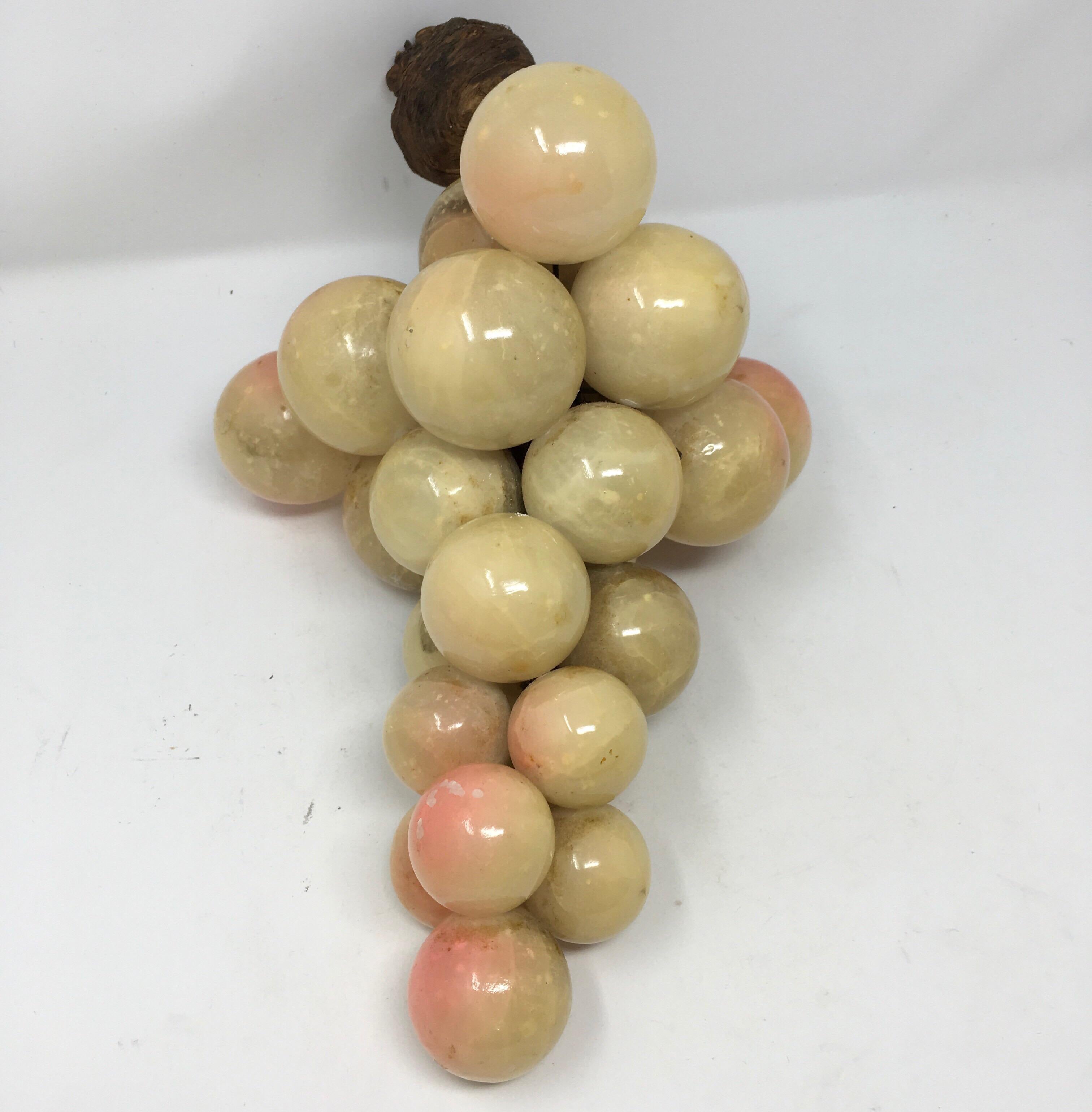 glass grapes from the 70s