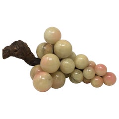 Vintage Large Italian Alabaster Grapes
