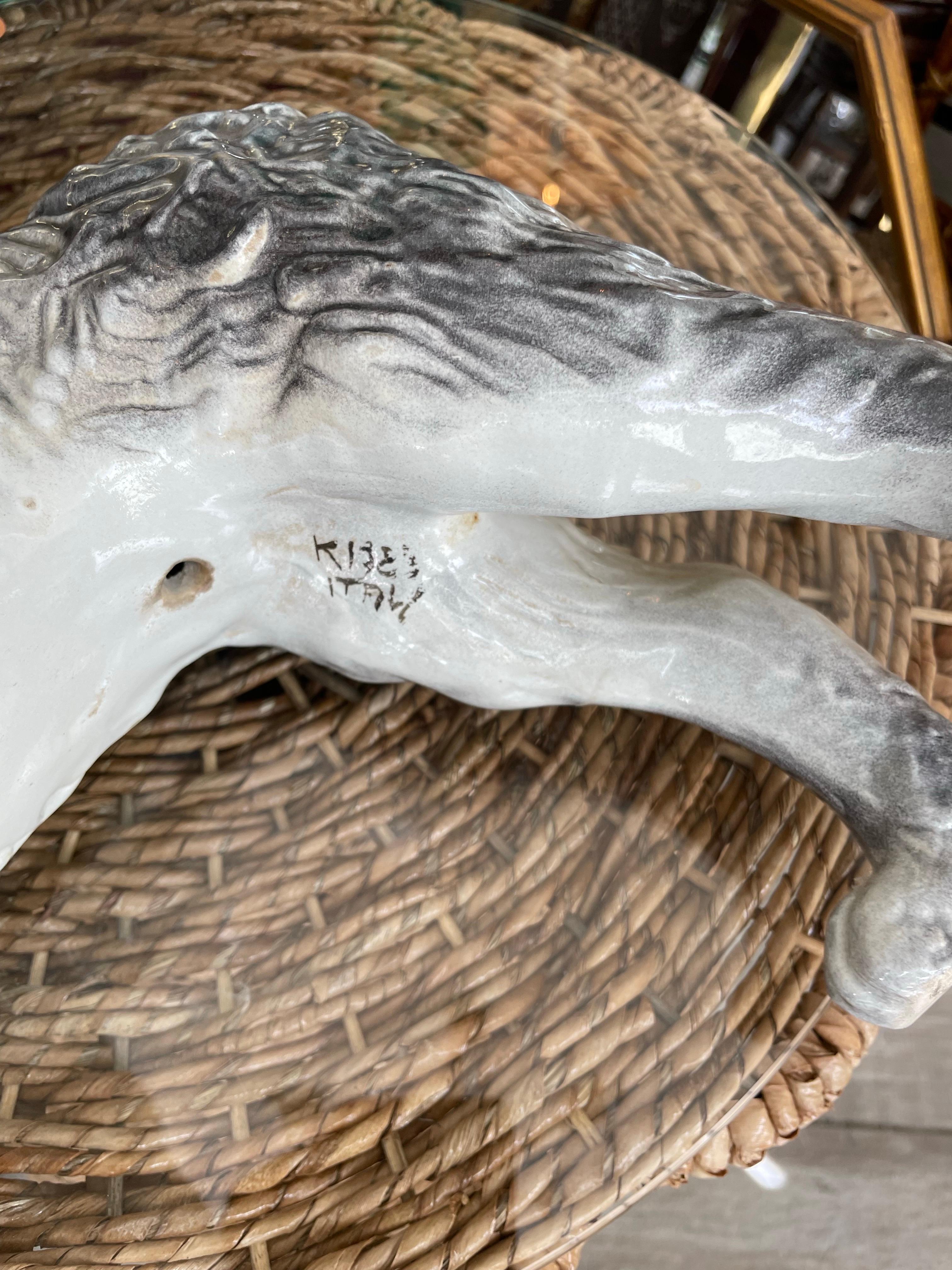 Vintage Grande Schnauzer Italiano in piedi in vendita 4