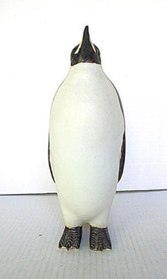 Vintage Large Modern Ceramic Penguin 1960s