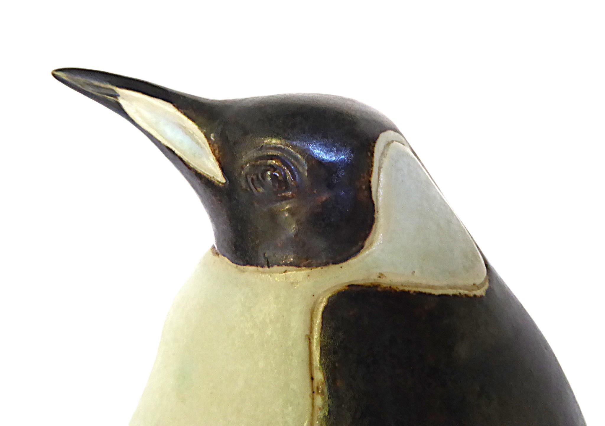 Vintage By Grande Pinguino Moderno in Ceramica Anni '60 in vendita 1