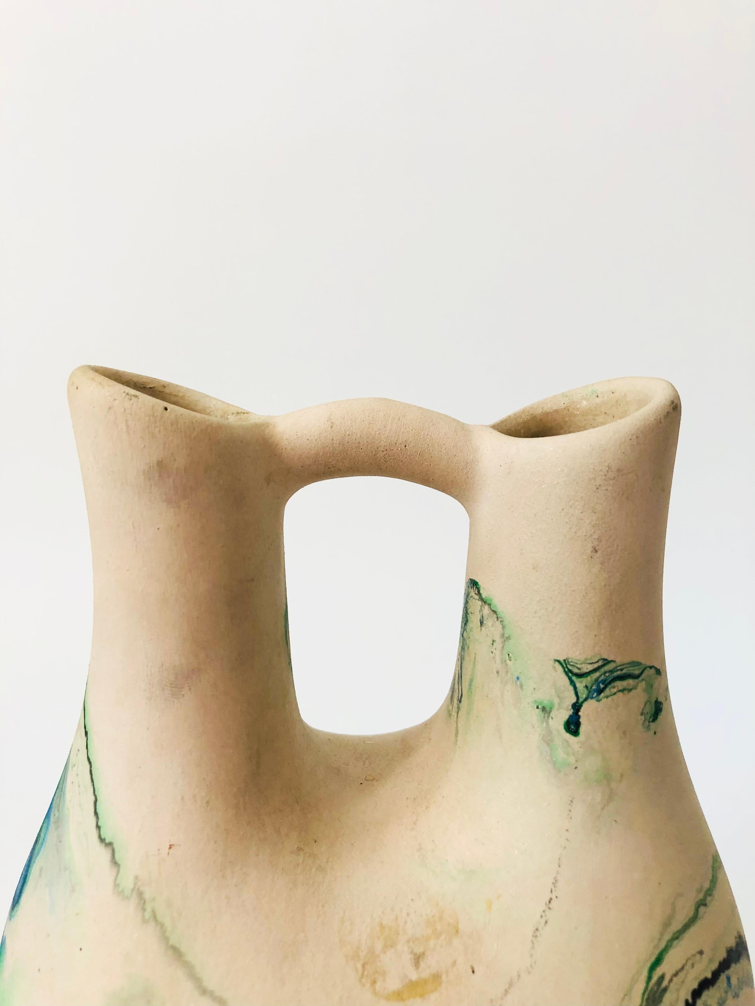 nemadji pottery vase