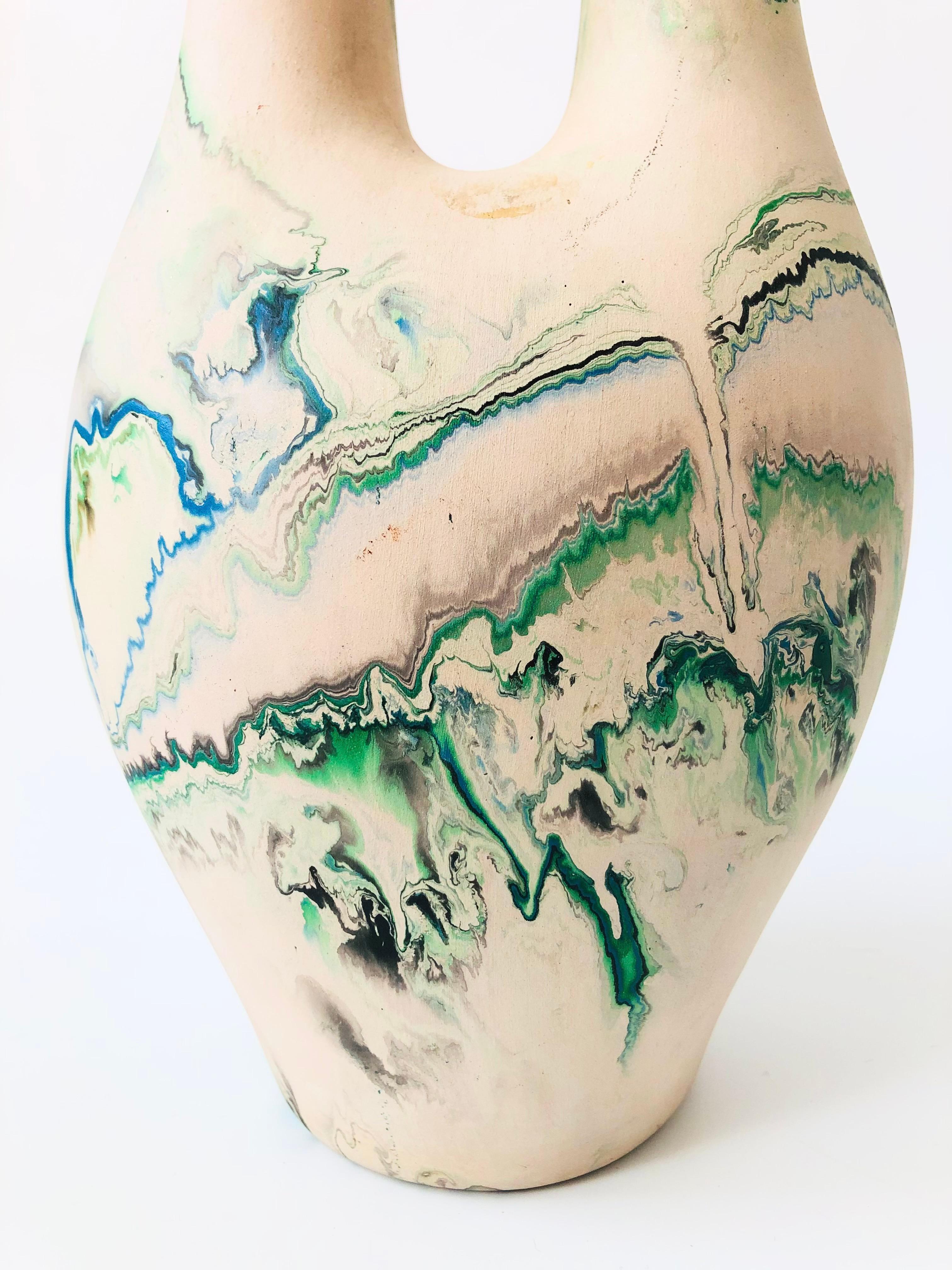 nemadji pottery vase