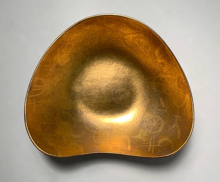Vintage Large Organic Sascha Brastoff California Modernism Ceramic Bowl
