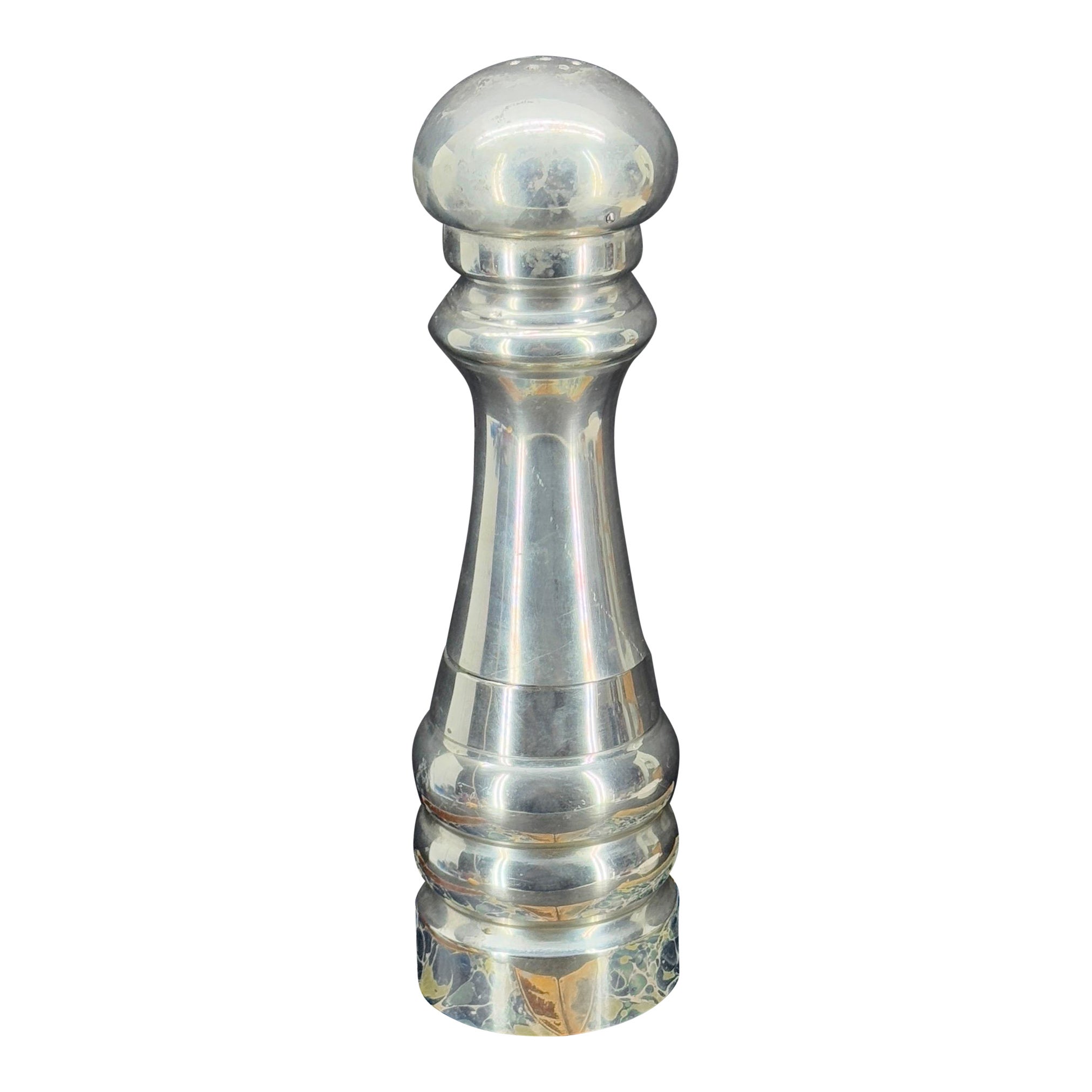Vintage Large Oversized Italian Salt Pepper Mill For Sale