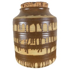 Retro Large Pottery Jar/Crock