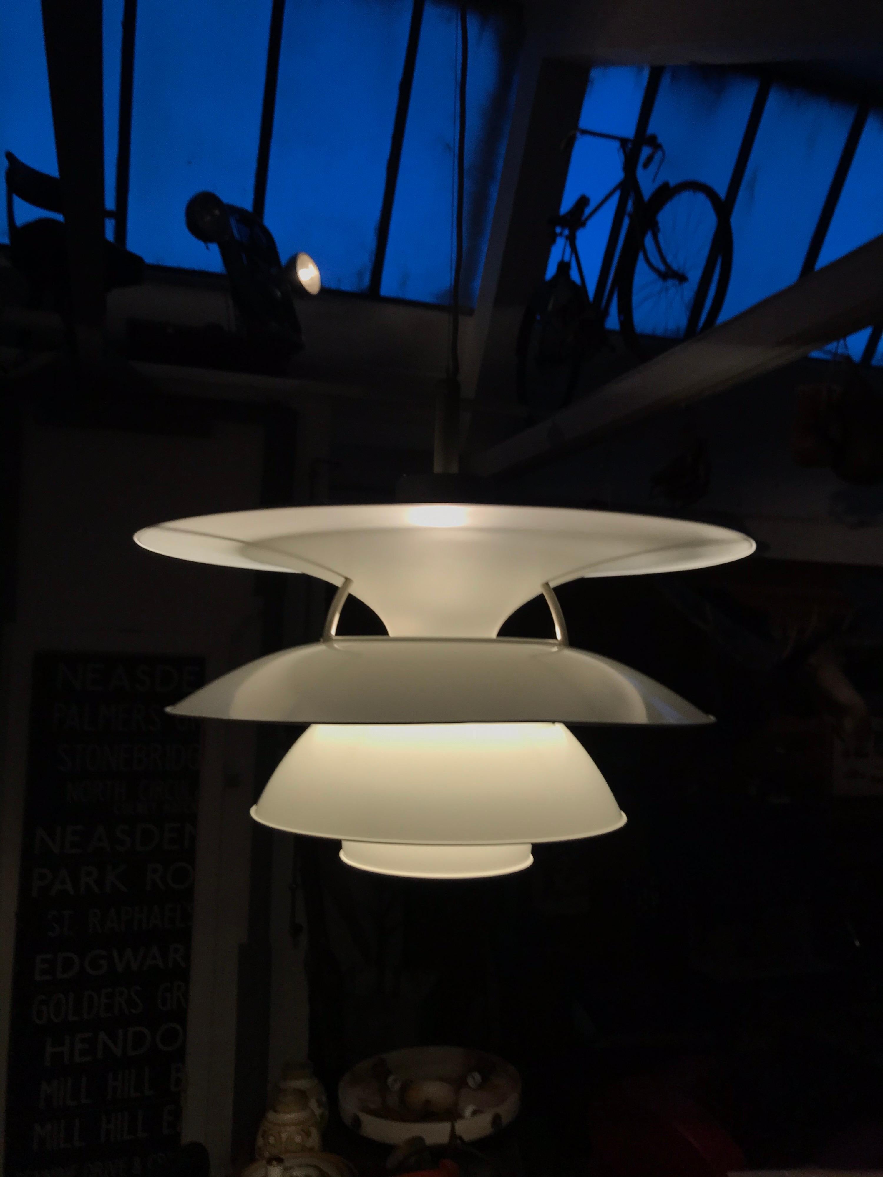 Iconic Vintage Large P. Henningsen PH6 Charlottenborg Chandalier with Provenance In Good Condition In Søborg, DK
