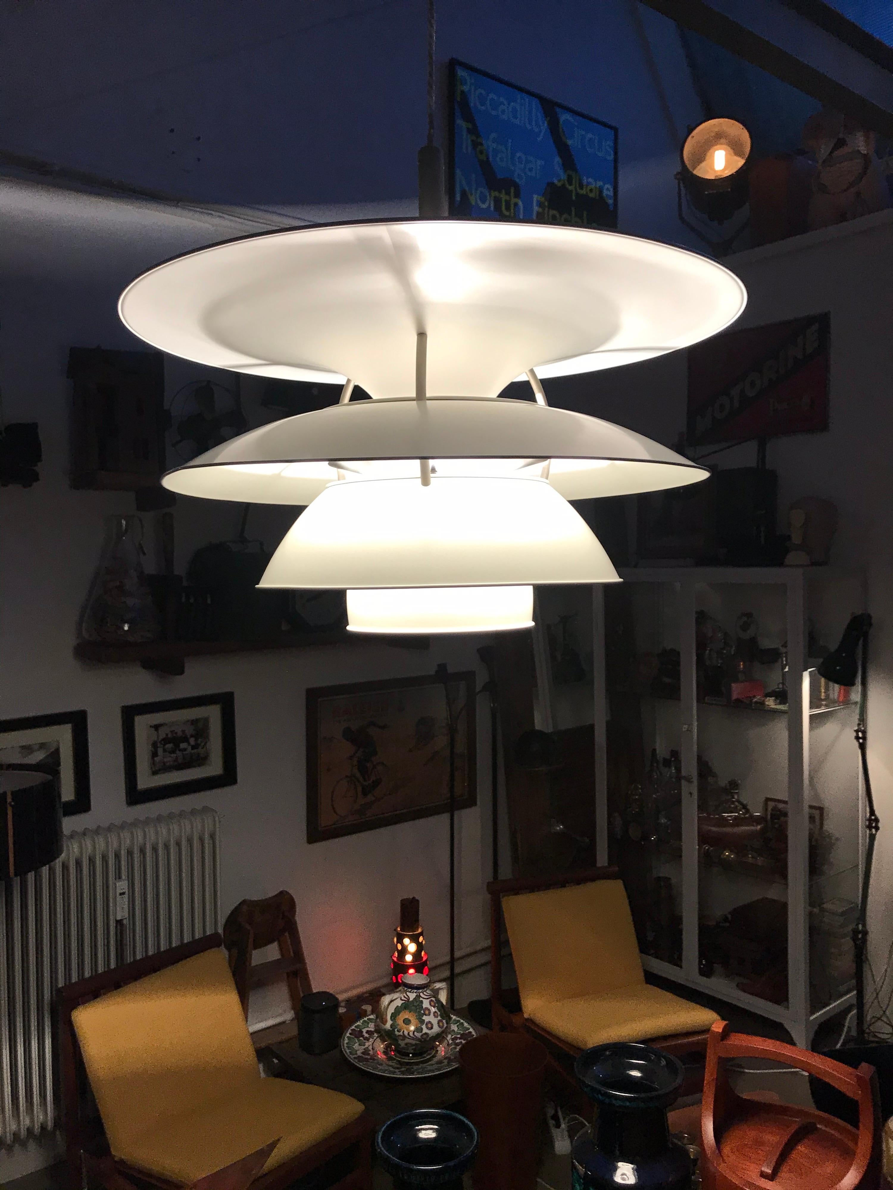 Iconic Vintage Large P. Henningsen PH6 Charlottenborg Chandalier with Provenance 1