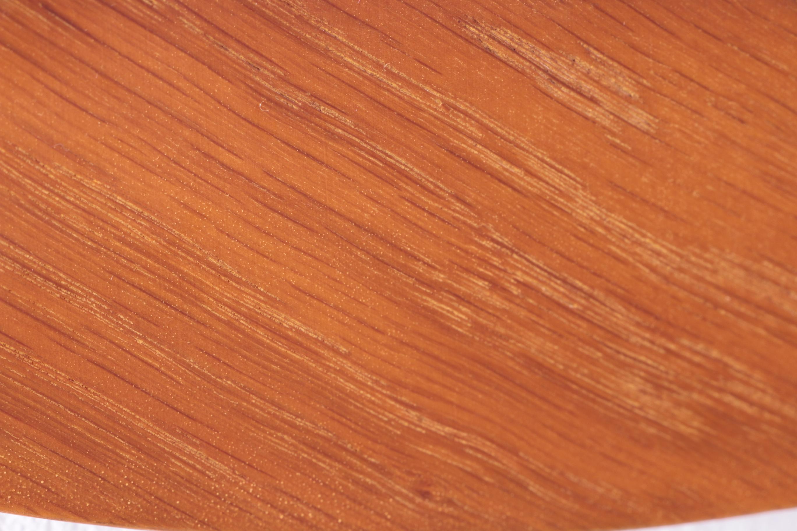 Danese Specchio da parete in legno chiaro rotondo grande vintage, anni '60 in vendita