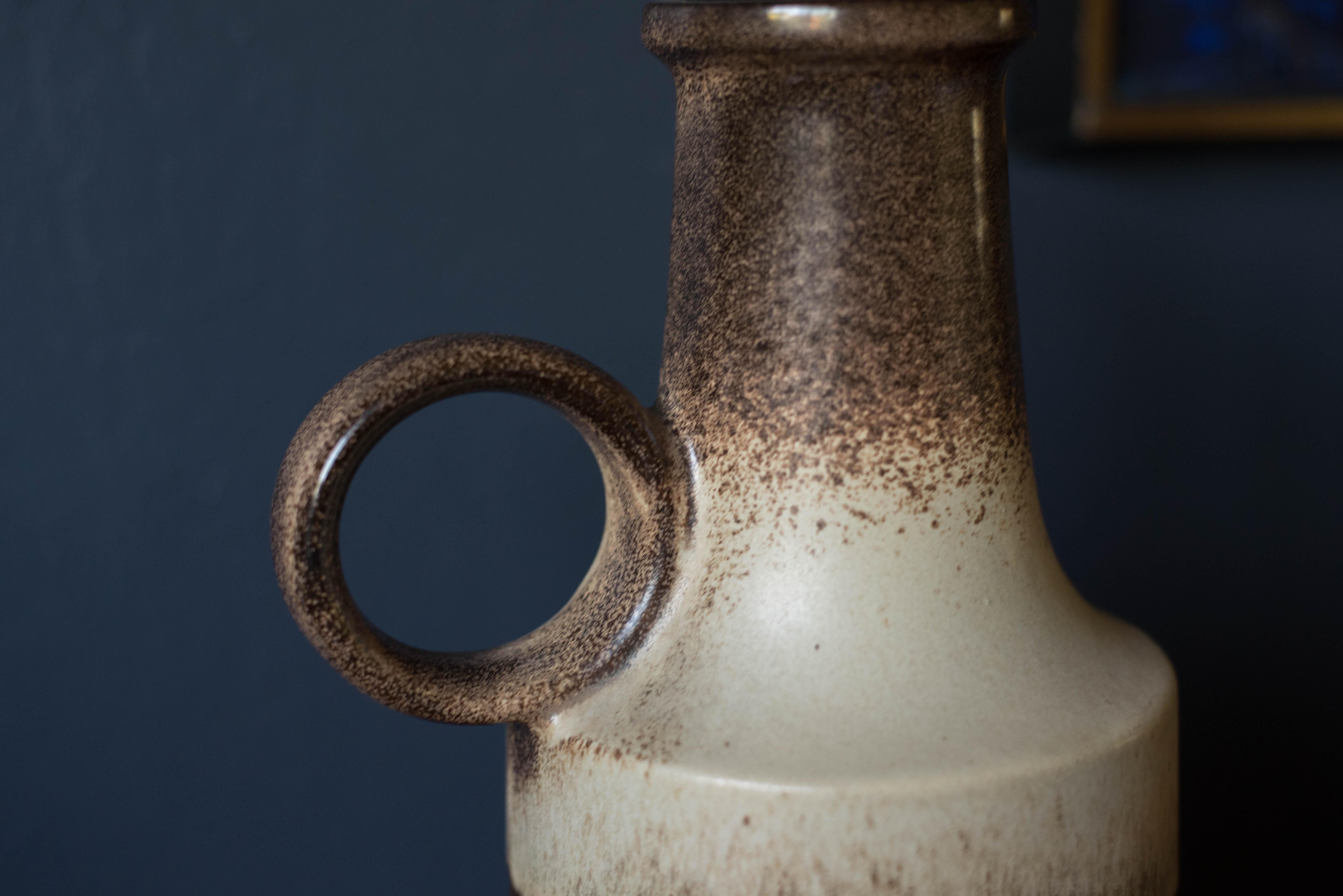 Late 20th Century Vintage Large Scheurich Ceramic Pottery Vase
