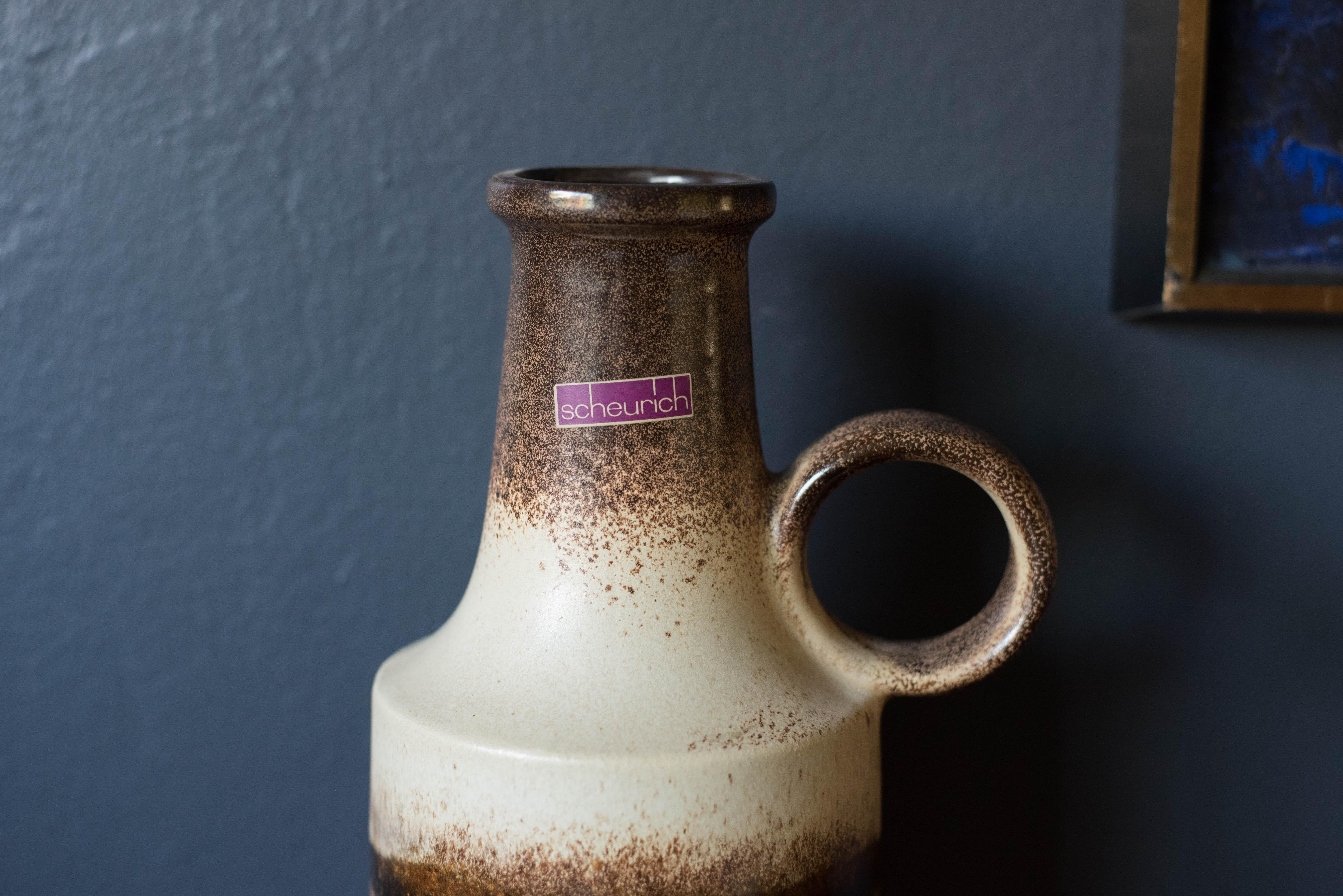 Vintage Large Scheurich Ceramic Pottery Vase 1