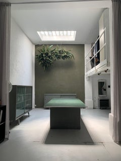 Grande set vintage di mobili industriali in Wood e metallo, Made in Italy, anni '60