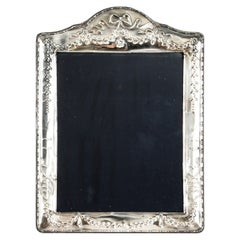 Vintage Large Sterling Silver Photo Frame Carrs of Sheffield Dated 1990 20th C
