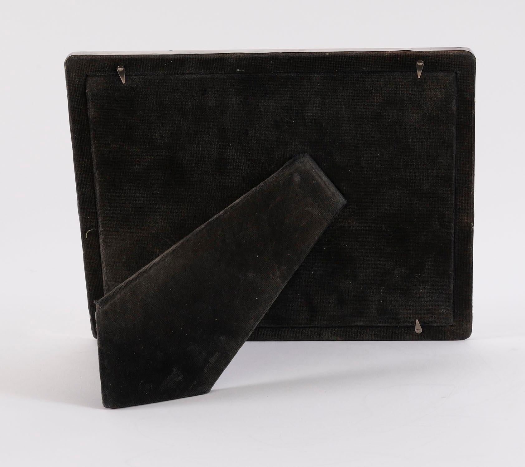 Vintage Large Sterling Silver Photo Frame London 20th C 30 x 24cm For Sale 6