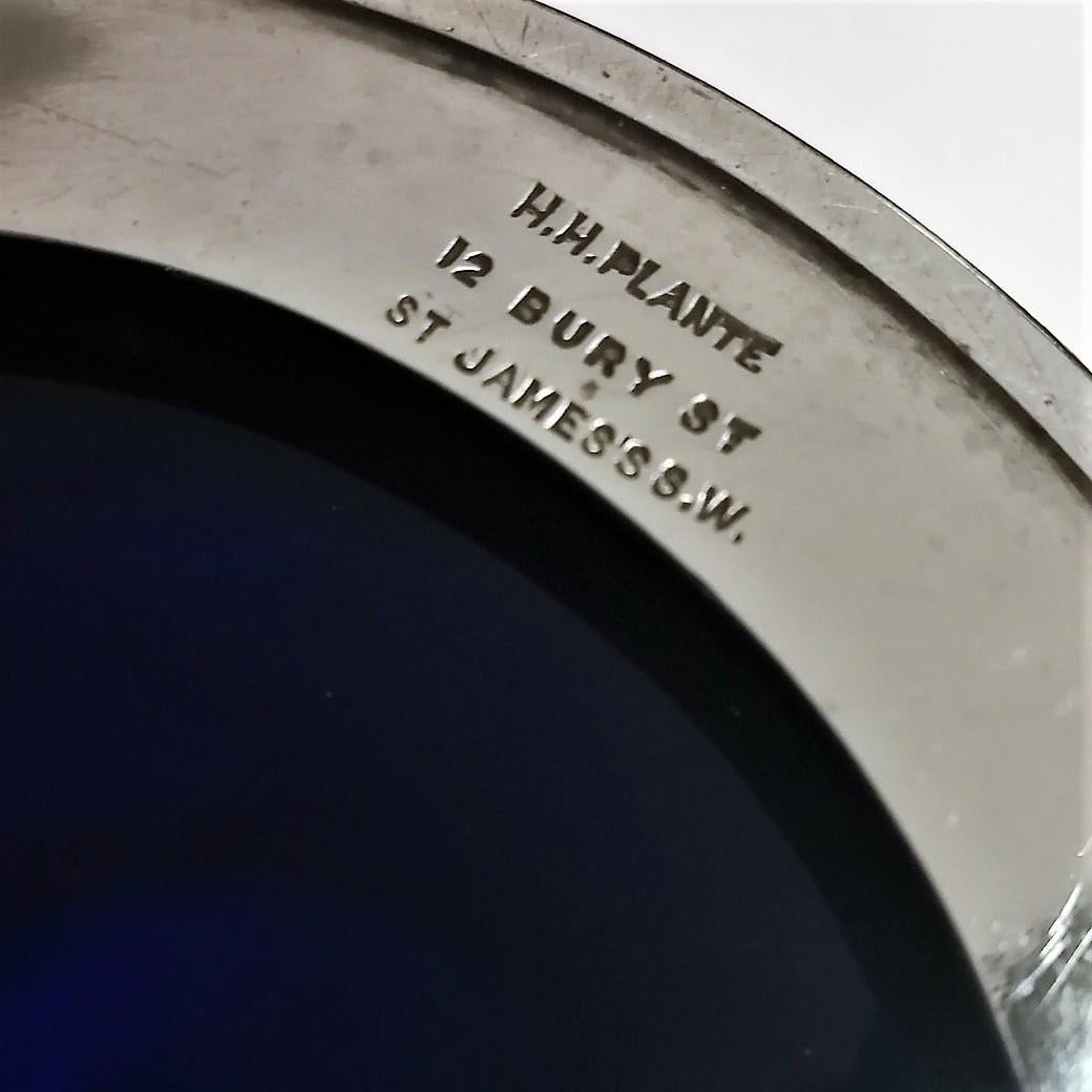 Vintage Large Sterling Silver Preserve Jar / Condiment Server / Jam Pot 1934 2