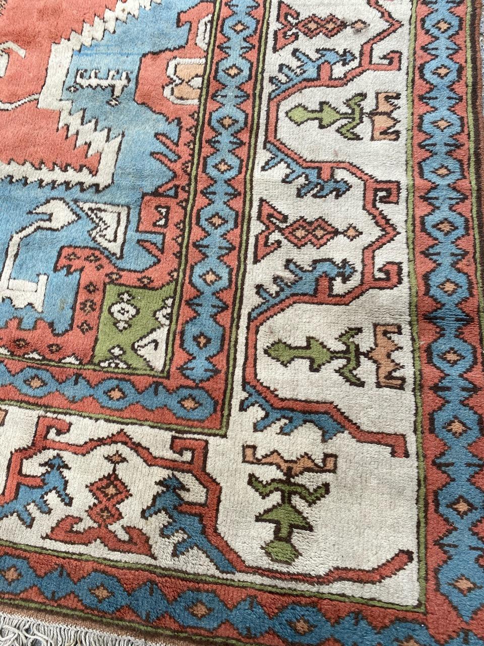 Vintage large Turkish Kars Rug 2