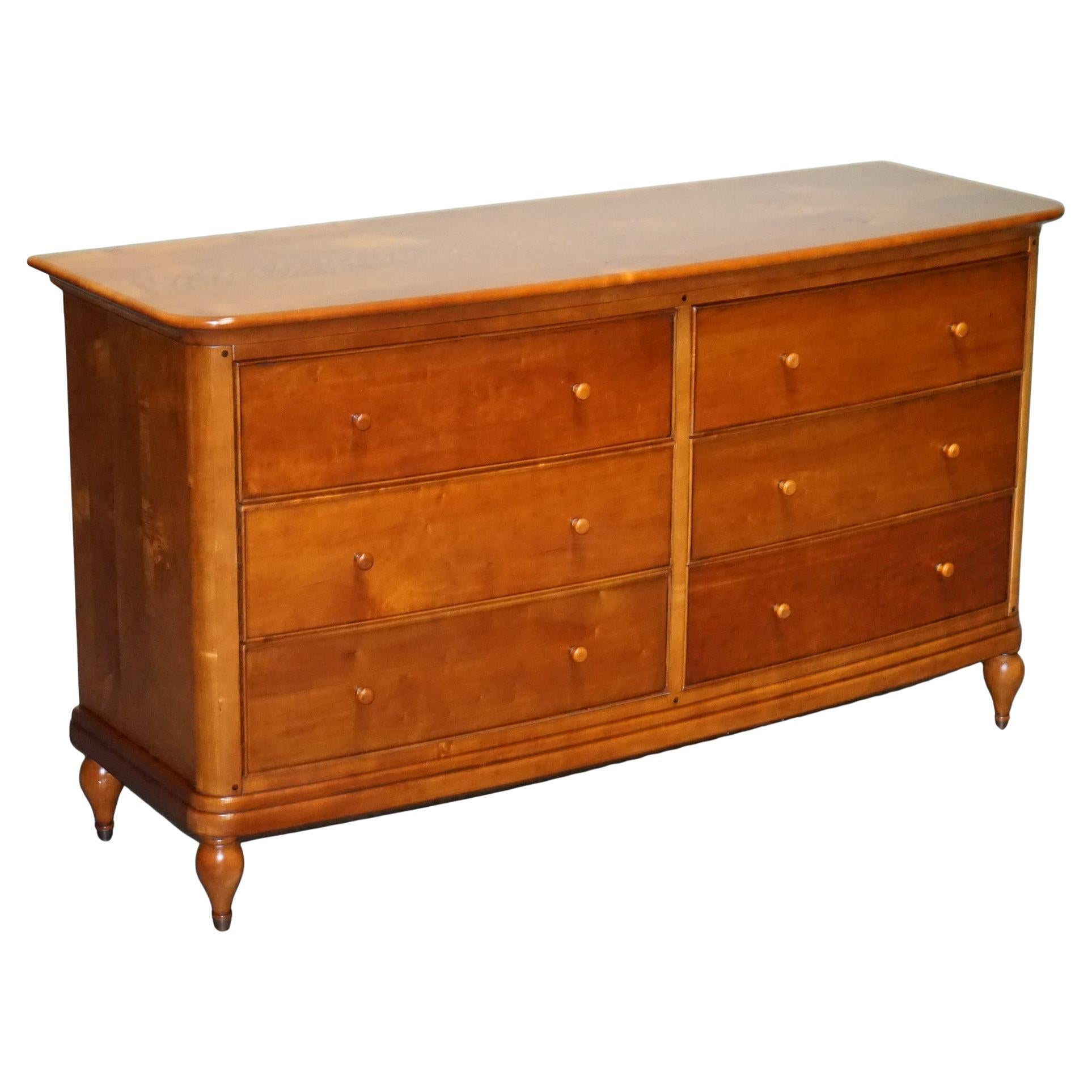 ViNTAGE GRANDE COMMANDE WILLIS & GAMBIER Commode 6 TACHES