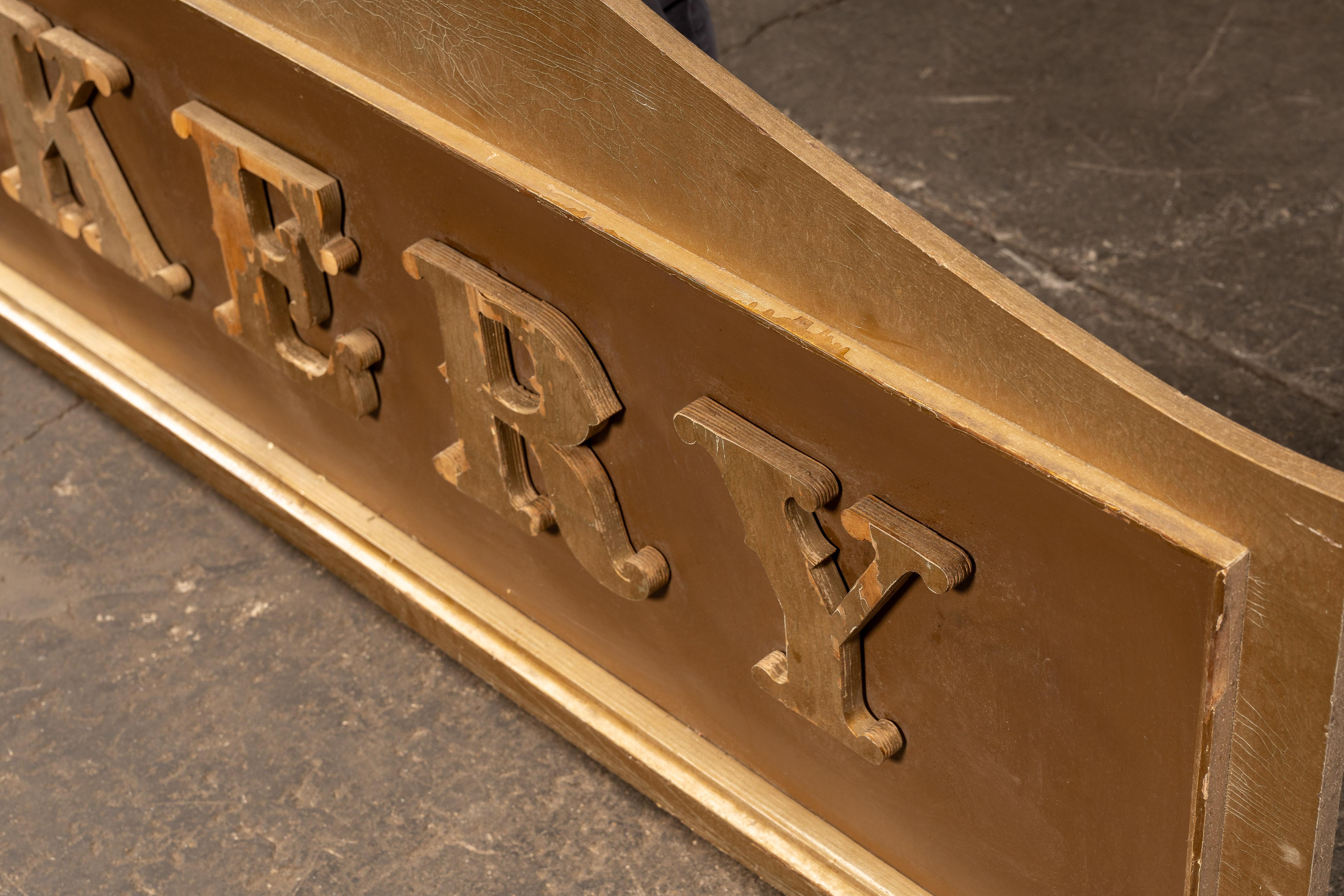 Vintage große hölzerne 