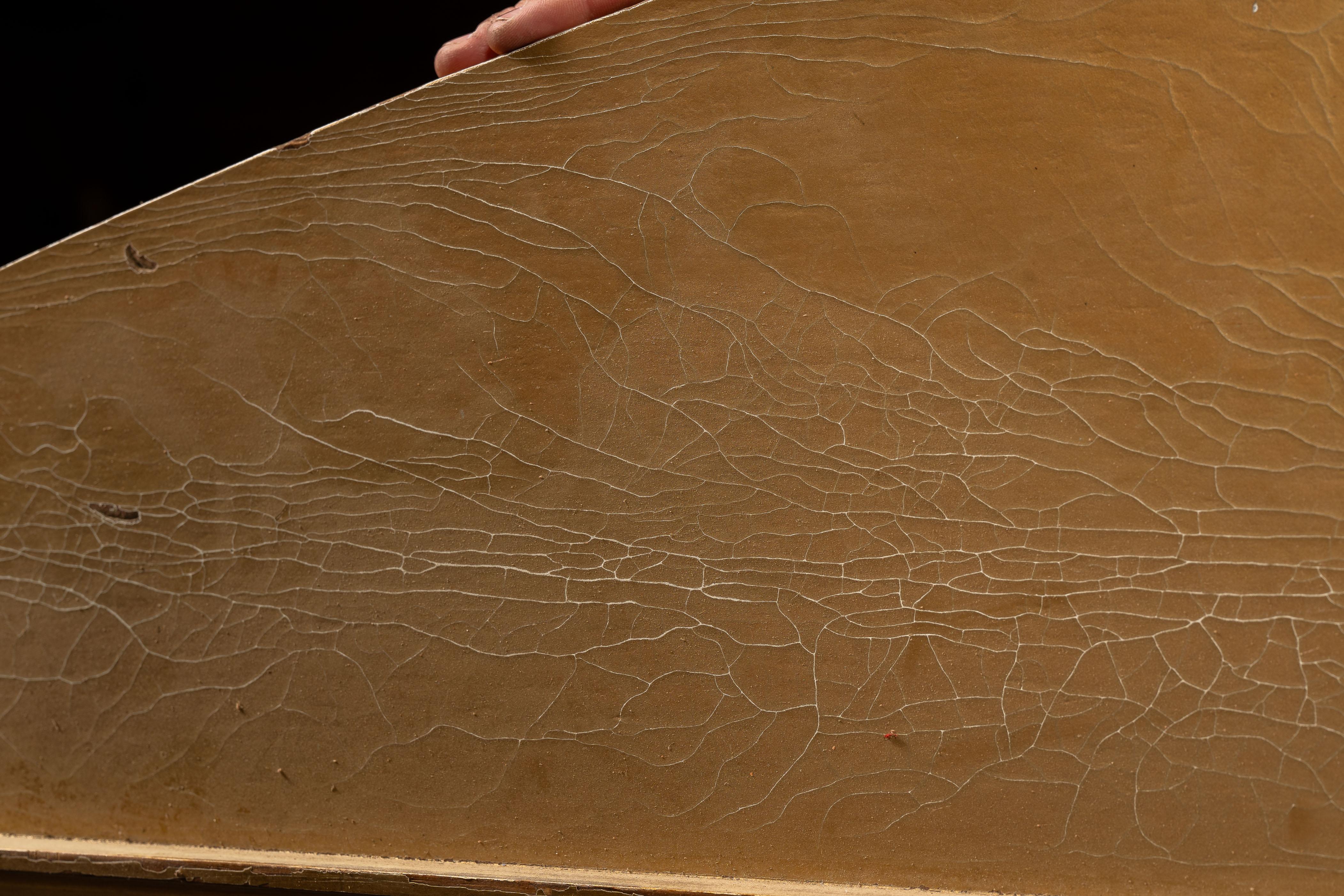 Vintage große hölzerne 