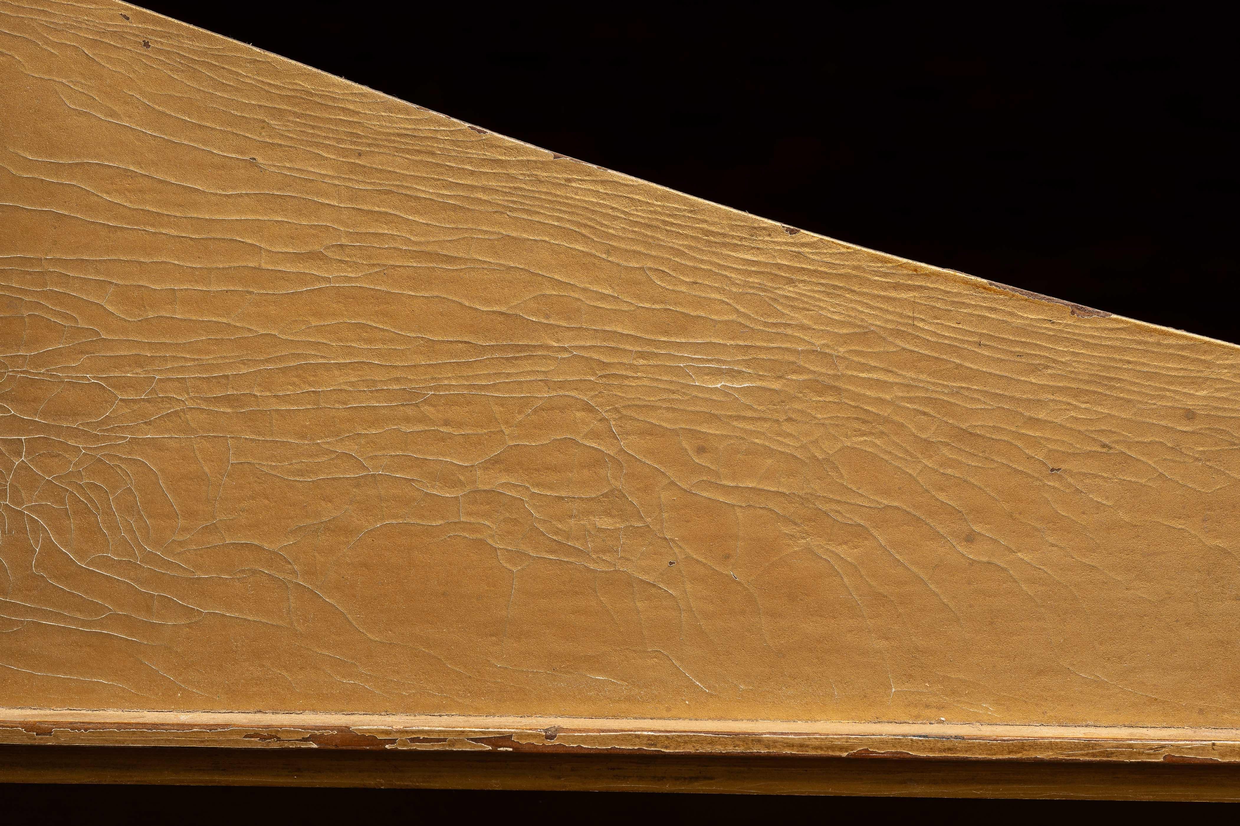 Vintage große hölzerne 