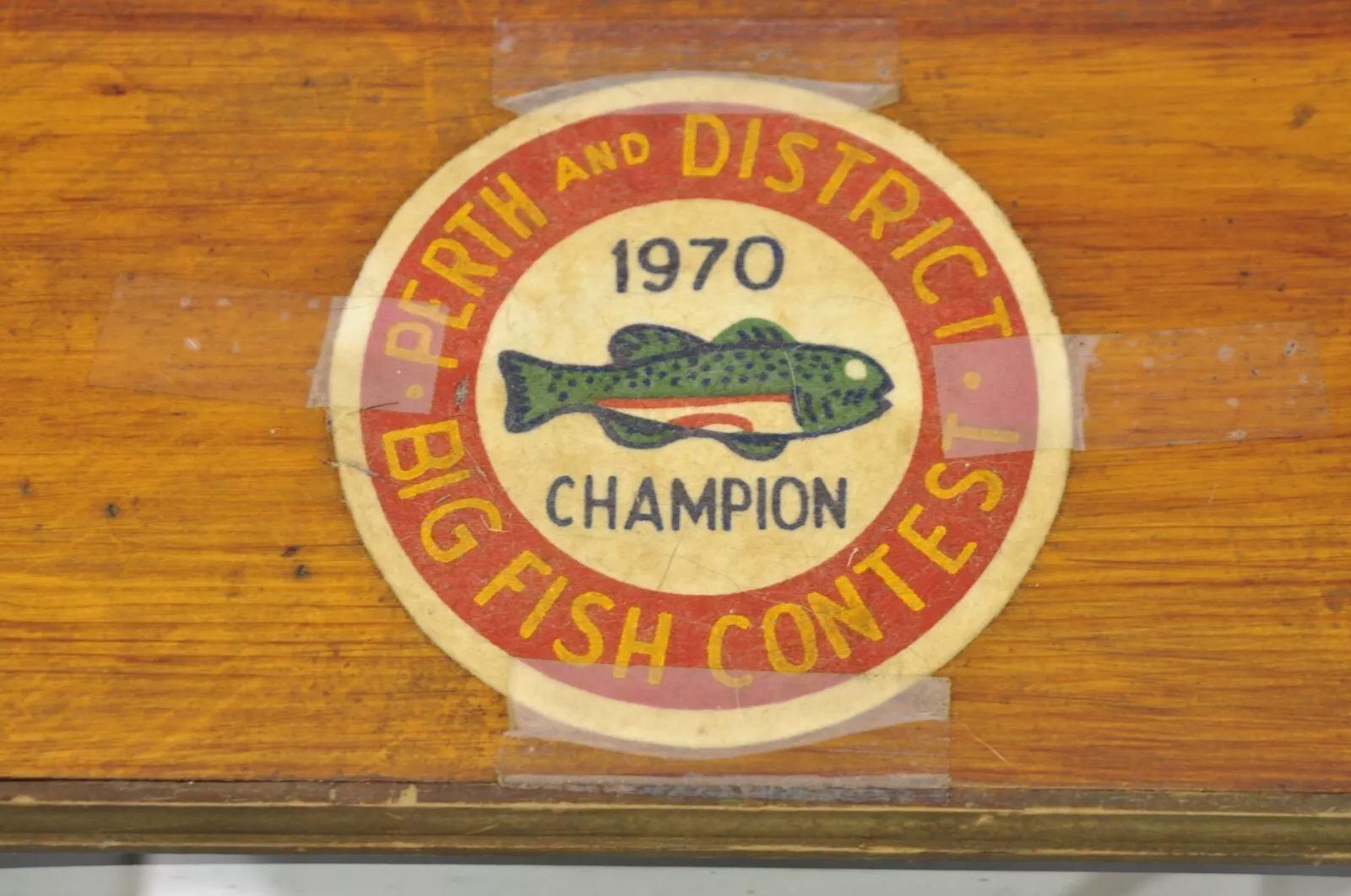 Primitive Vintage Largemouth Bass 