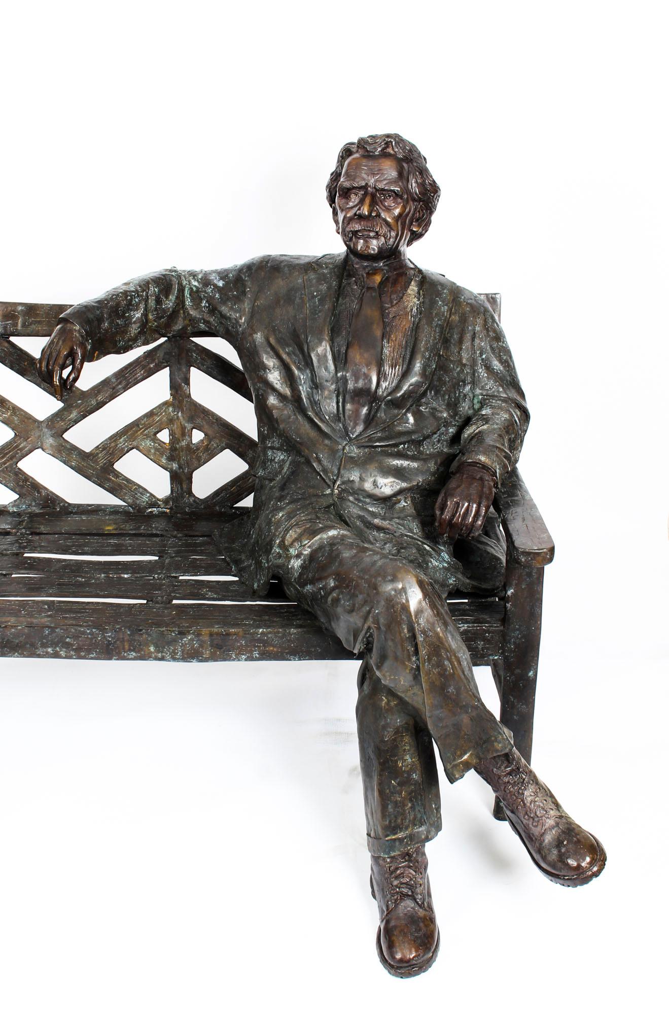 albert einstein bronze statue