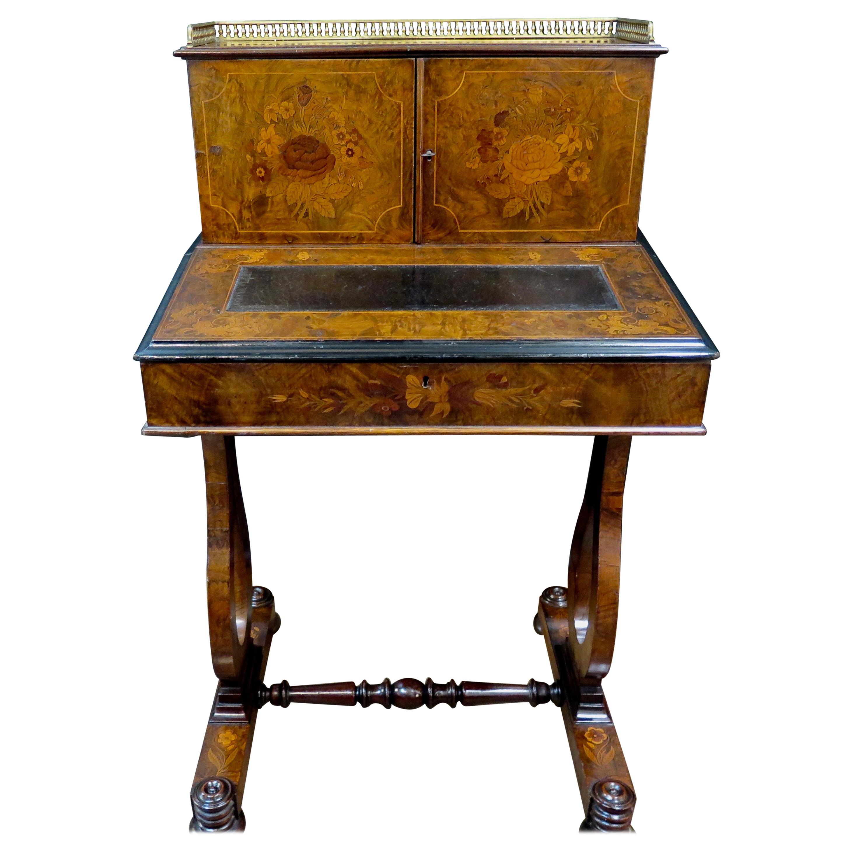 Vintage Late 19th Century French Ladies Desk