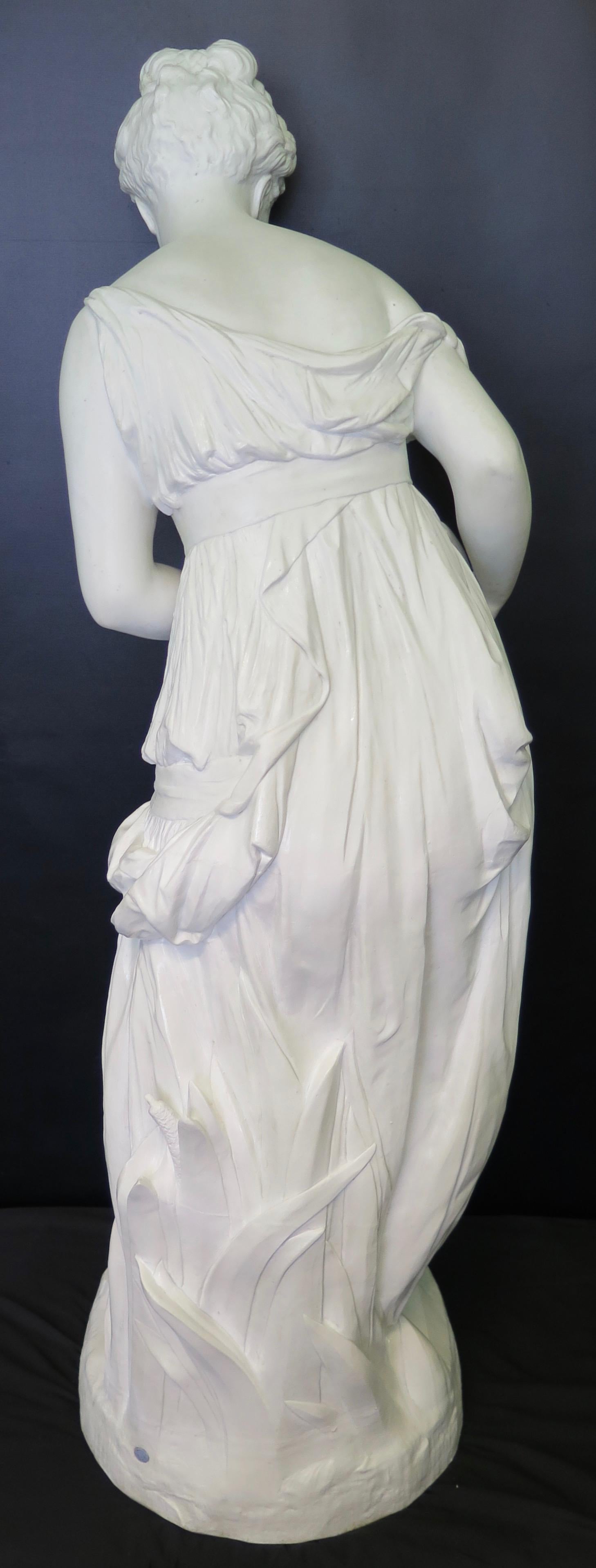 Vintage Late 19th Century Large Porcelain Figural Sculpture 3