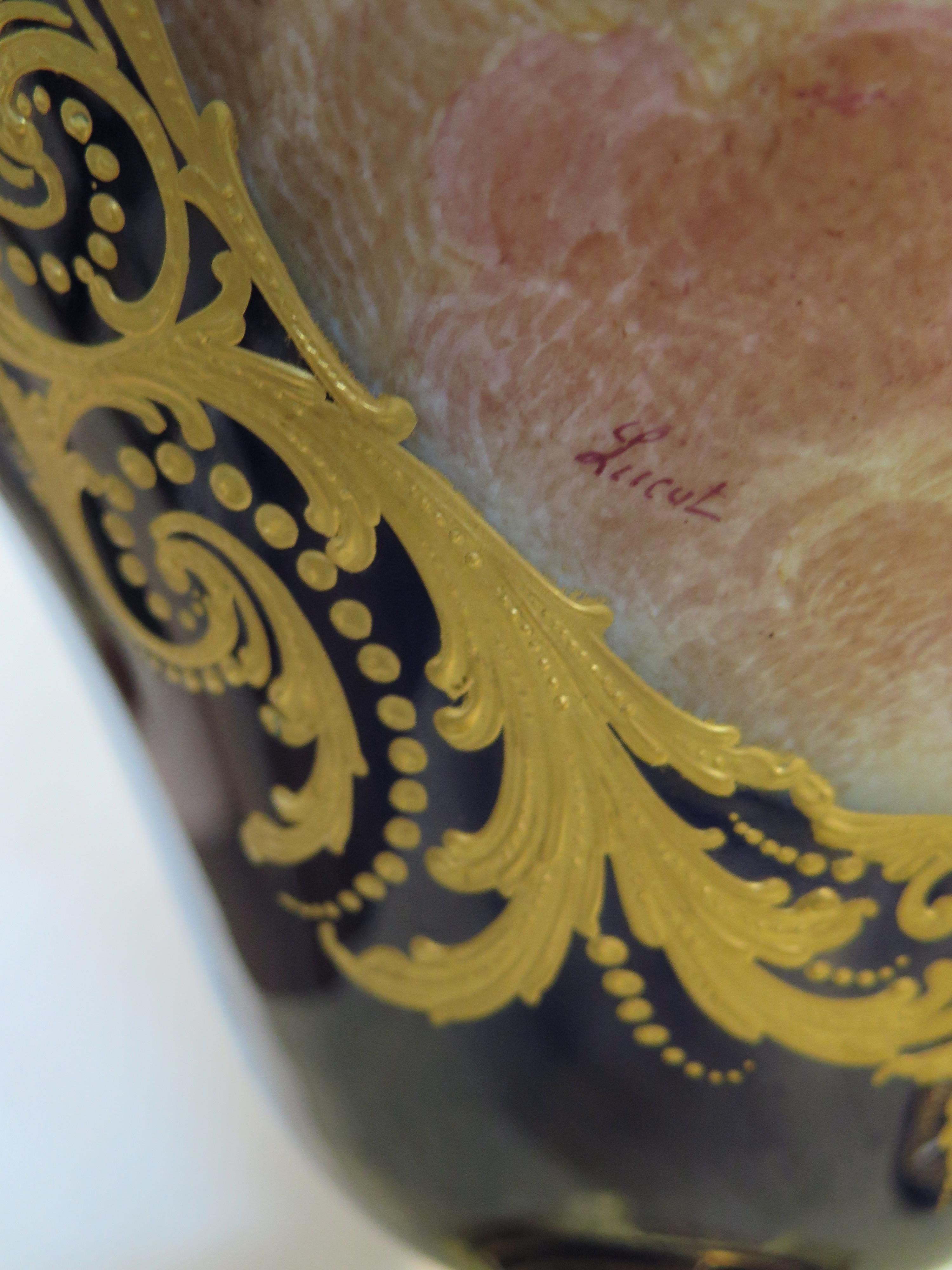 Vintage Sevres-Urne in Palastgröße aus dem späten 19. Jahrhundert im Angebot 5