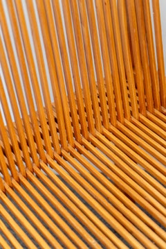 Vintage "Latjes" Dining Chair by Ruud Jan Kokke