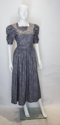 Vintage Laura Ashley Cotton Dress