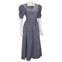 Retro Laura Ashley Cotton Dress